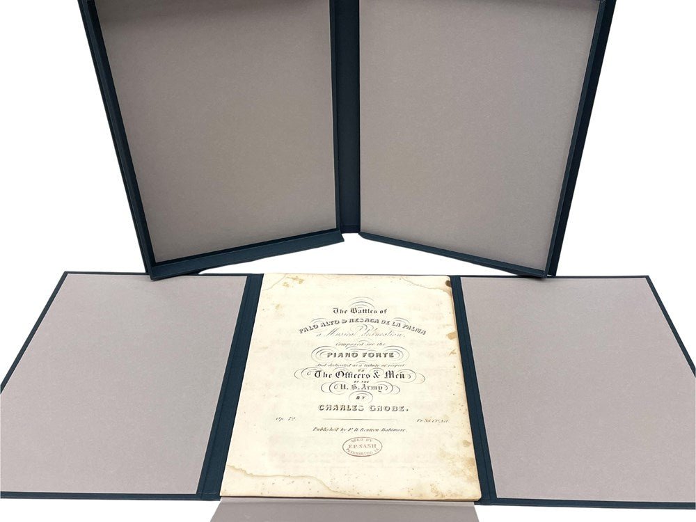 The Battles of Palo Alto & Resaca De La Palma, a Musical Delineation by Charles Grobe, 1846 - The Great Republic