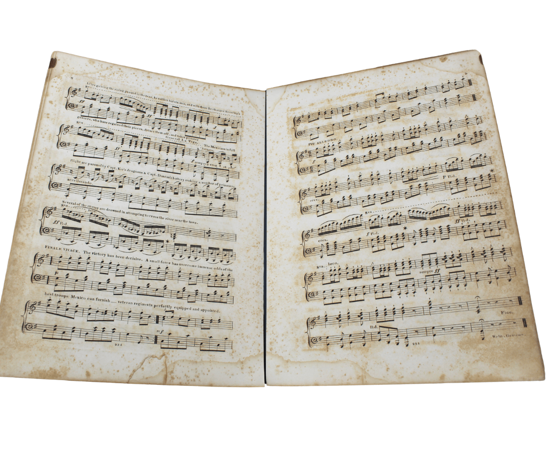 The Battles of Palo Alto & Resaca De La Palma, a Musical Delineation by Charles Grobe, 1846 - The Great Republic