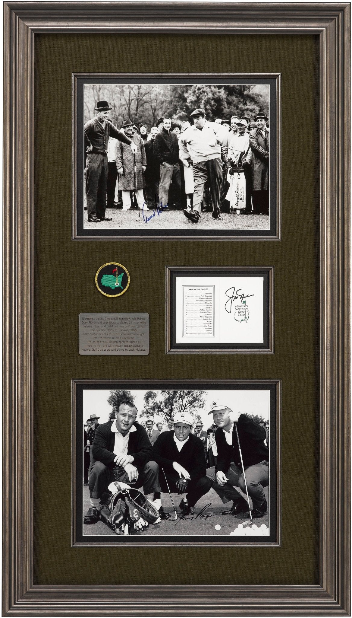 The Big Three Golfers Signature Collage - The Great Republic