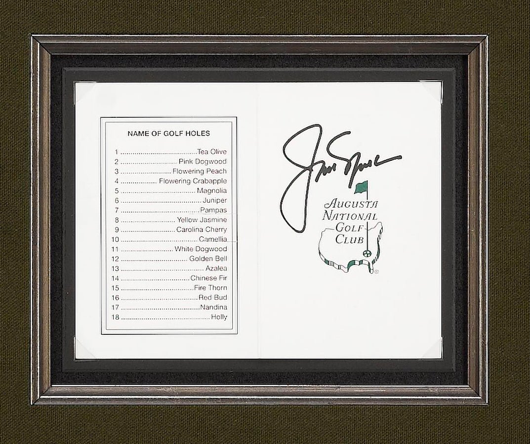 The Big Three Golfers Signature Collage - The Great Republic
