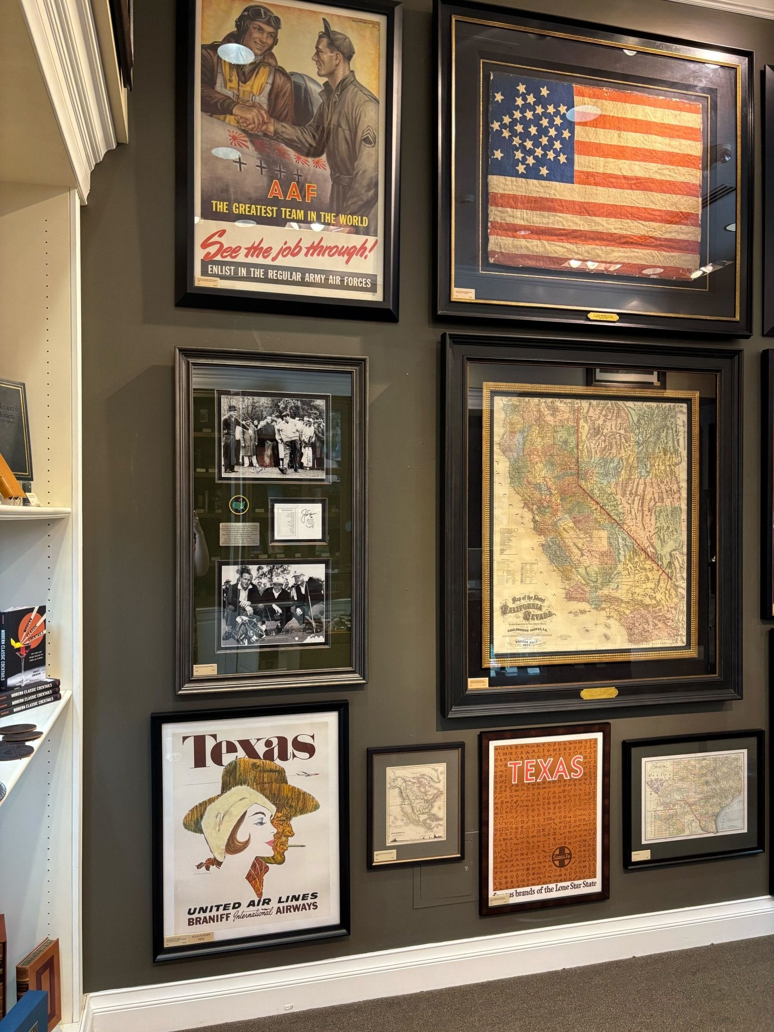 The Big Three Golfers Signature Collage - The Great Republic