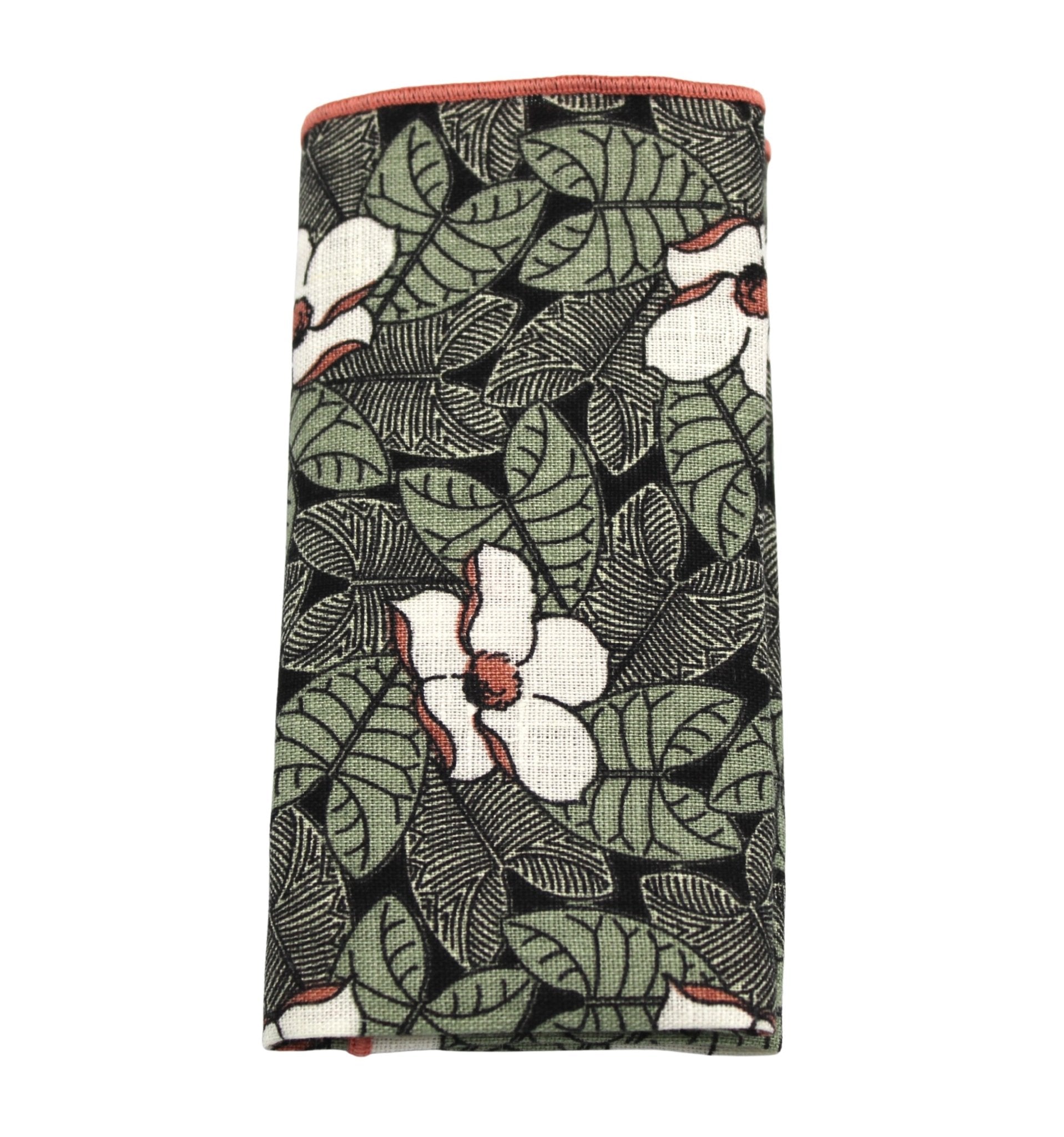 The Davis Floral Pocket Square - The Great Republic