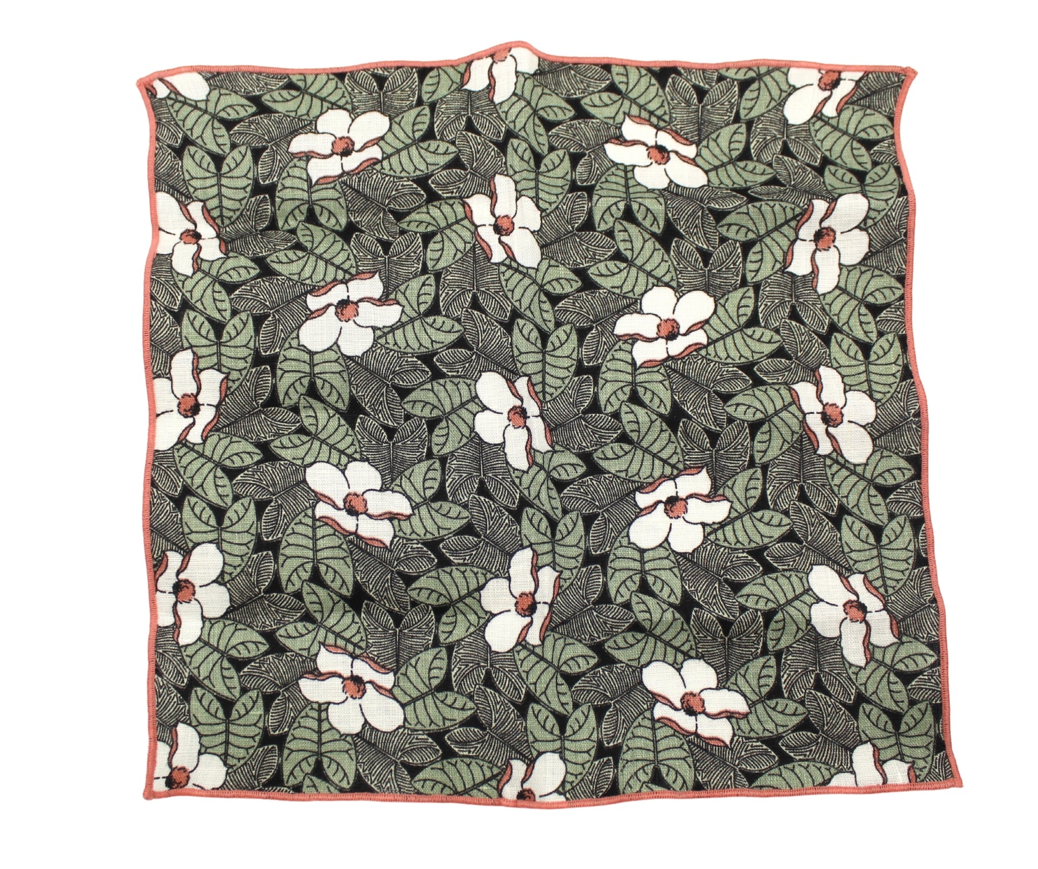 The Davis Floral Pocket Square - The Great Republic