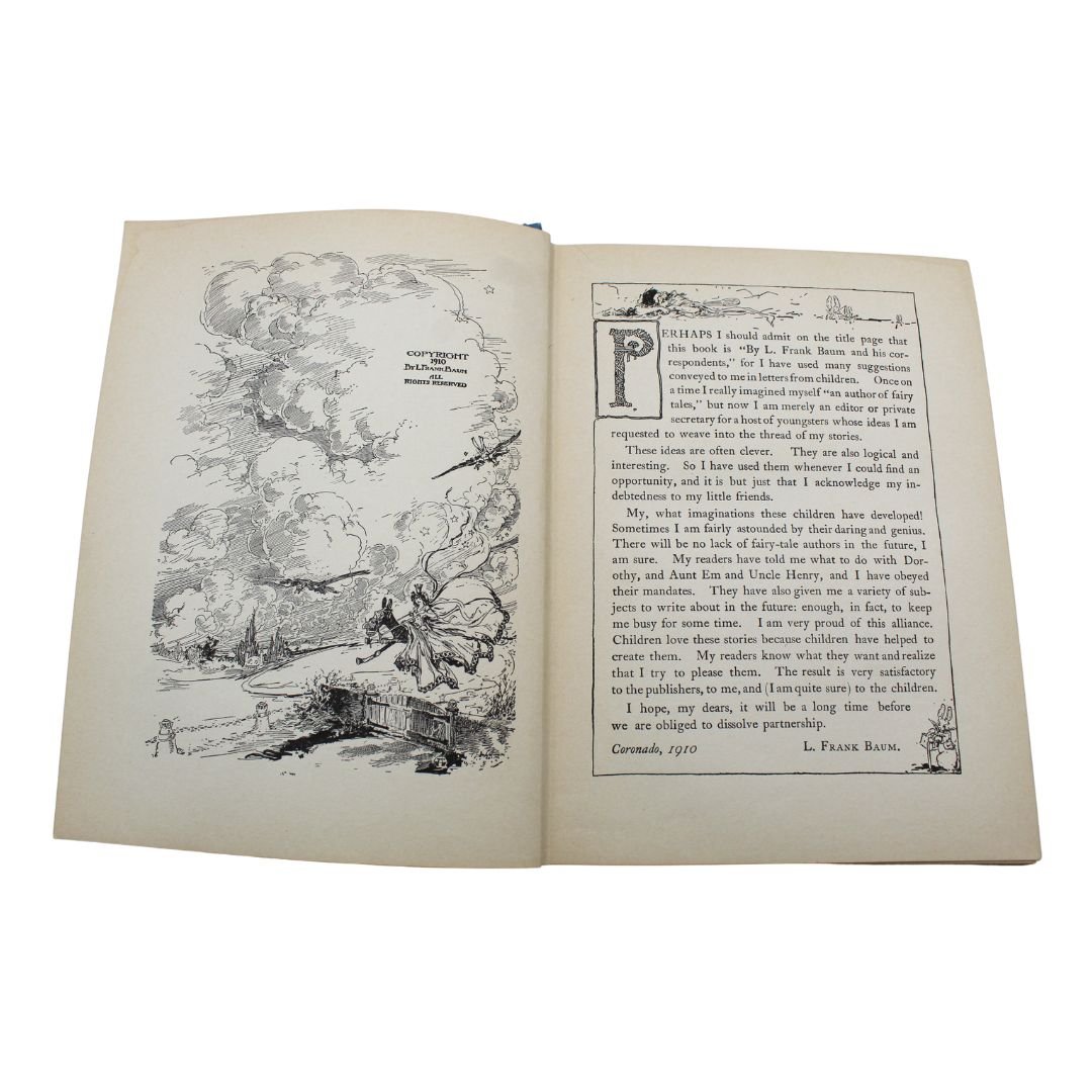 The Emerald City of Oz by L. Frank Baum, Illustrated by John R. Neill, First Edition, First State, 1910 - The Great Republic