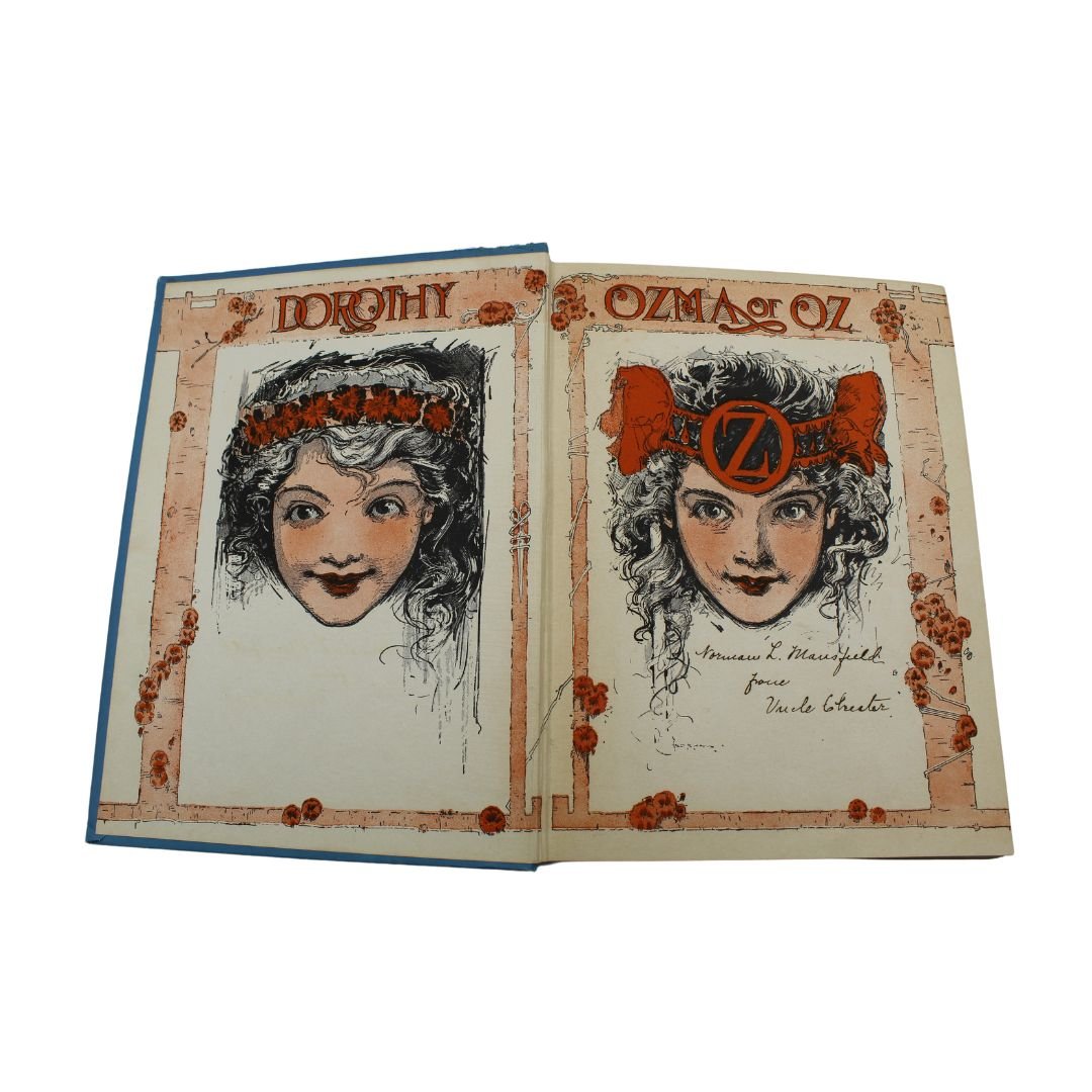 The Emerald City of Oz by L. Frank Baum, Illustrated by John R. Neill, First Edition, First State, 1910 - The Great Republic