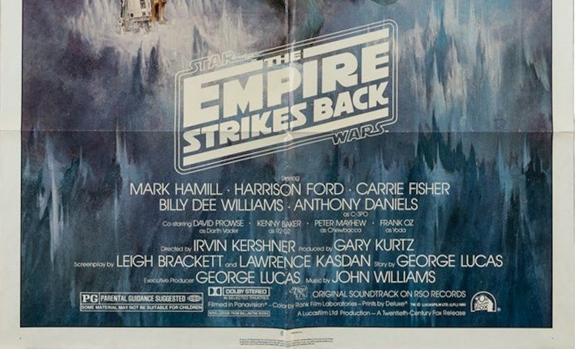 "The Empire Strikes Back" Vintage Movie Poster, Illustrated by Roger Kastel, 1980 - The Great Republic