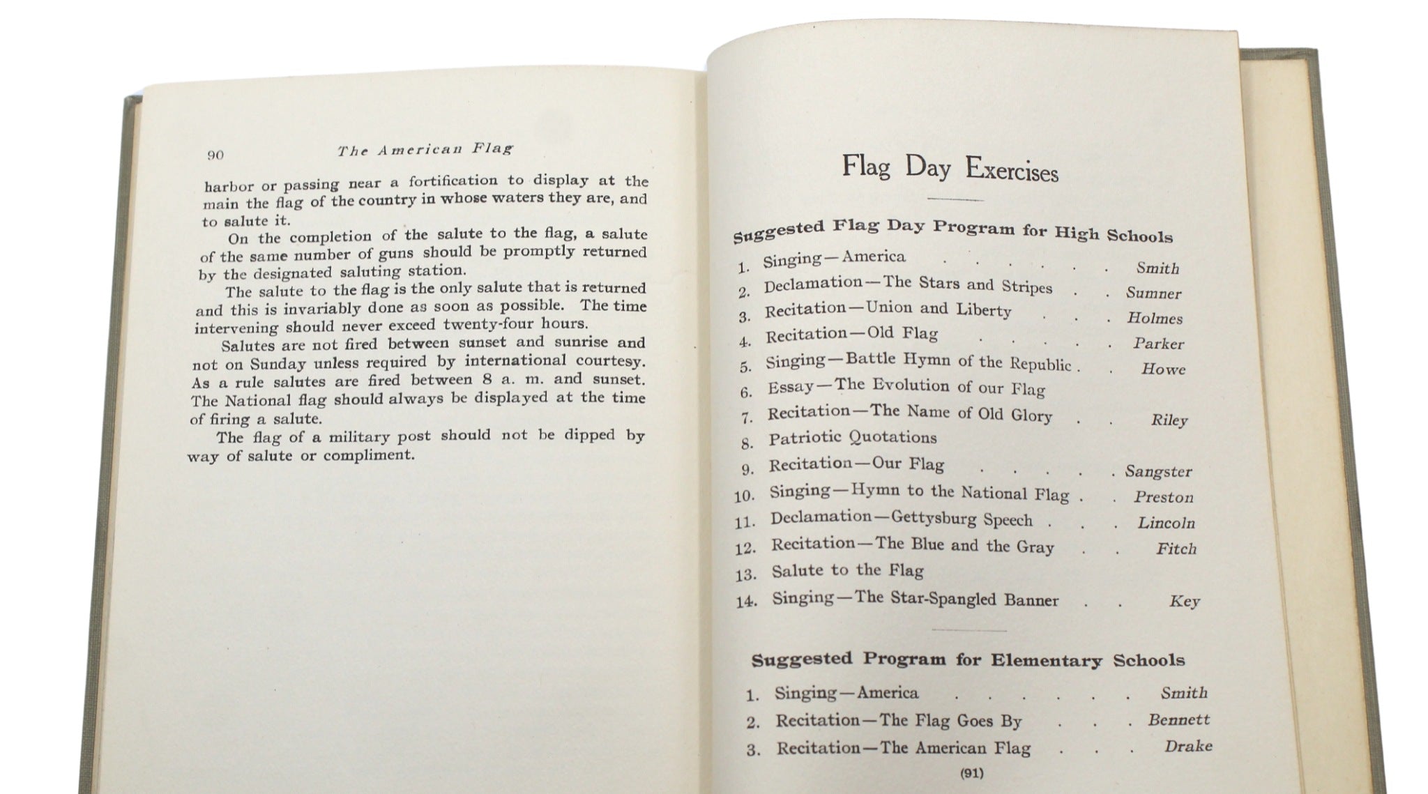The History and Significance of the American Flag, Signed by Emily Katherine Ide, Signed by Ide, Revised Edition, 1917 - The Great Republic