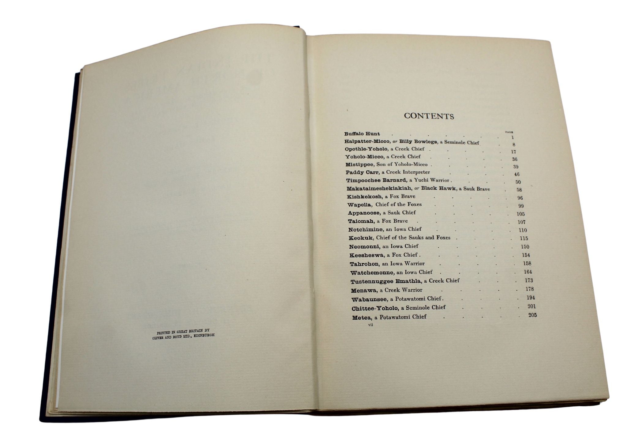 The Indian Tribes of North America by Thomas McKenney and James Hall, Three - Volume Set, Circa 1933 - 34 - The Great Republic