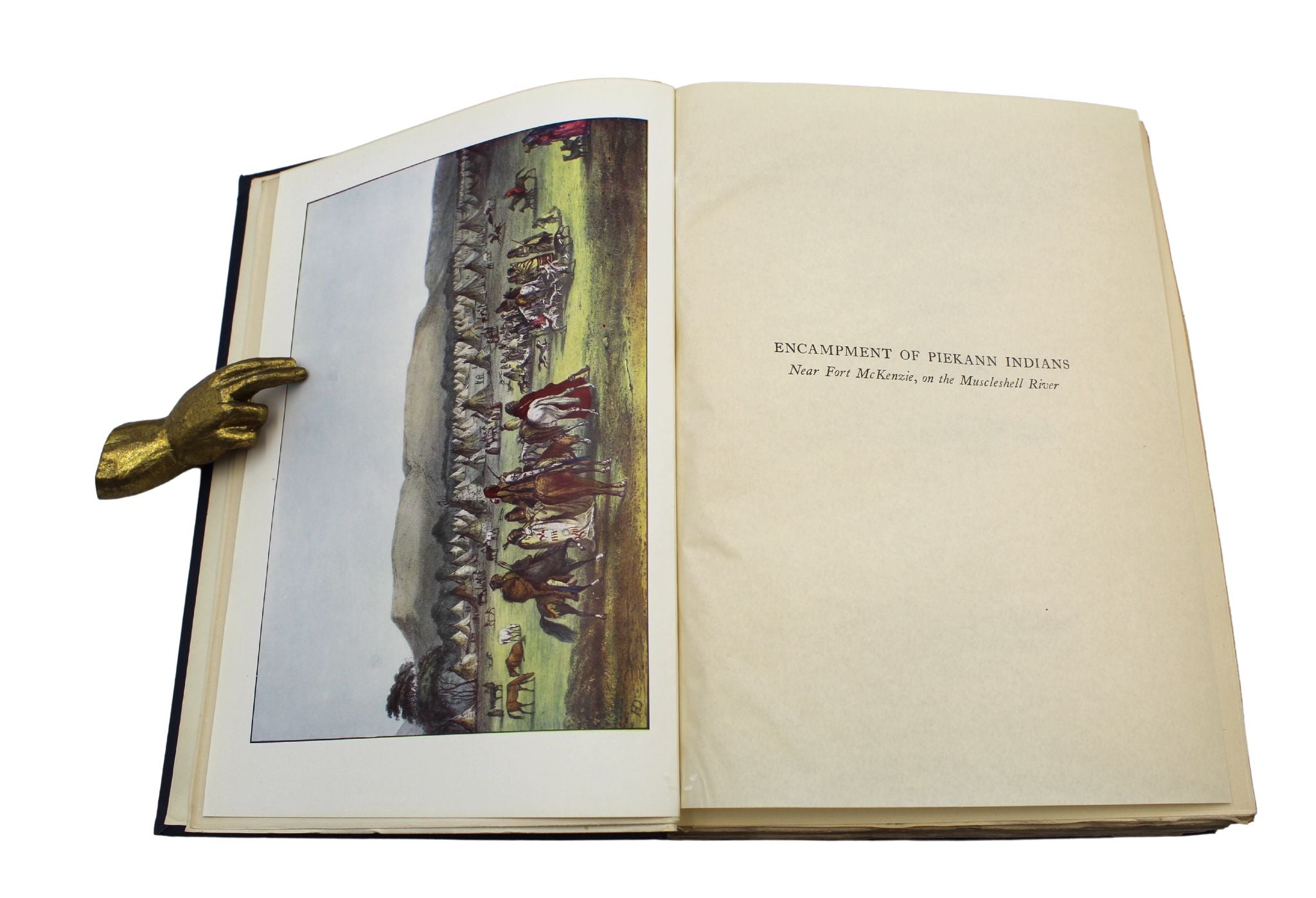 The Indian Tribes of North America by Thomas McKenney and James Hall, Three - Volume Set, Circa 1933 - 34 - The Great Republic