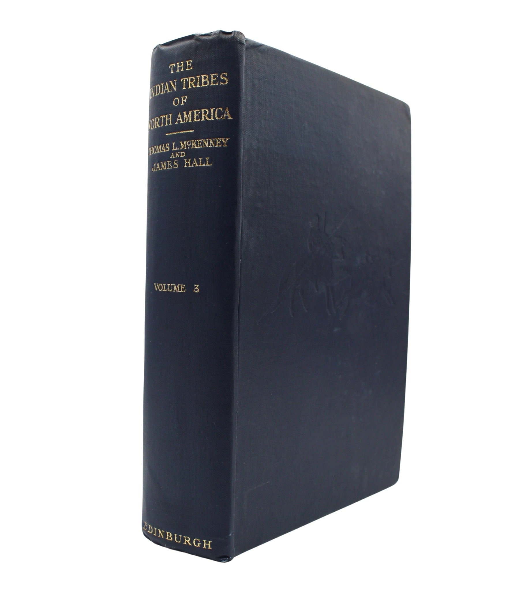 The Indian Tribes of North America by Thomas McKenney and James Hall, Three - Volume Set, Circa 1933 - 34 - The Great Republic