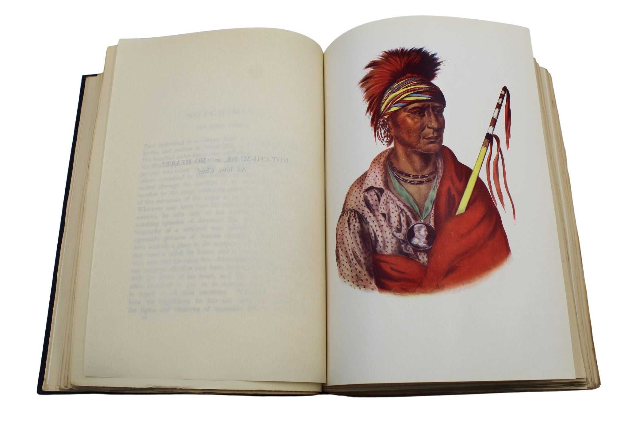 The Indian Tribes of North America by Thomas McKenney and James Hall, Three - Volume Set, Circa 1933 - 34 - The Great Republic