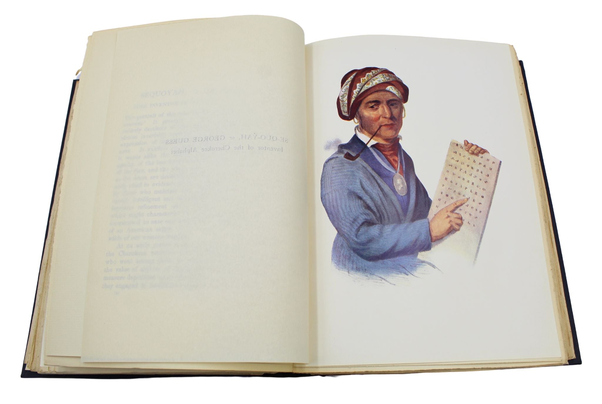 The Indian Tribes of North America by Thomas McKenney and James Hall, Three - Volume Set, Circa 1933 - 34 - The Great Republic