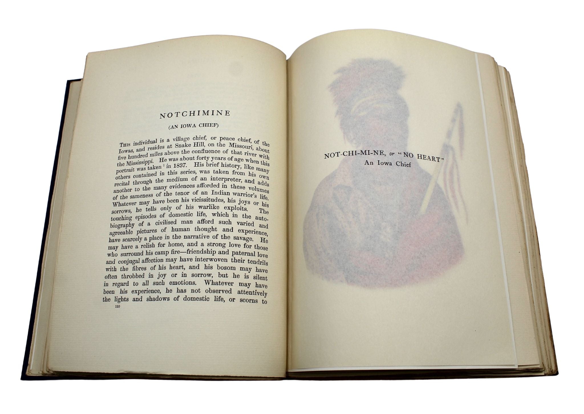The Indian Tribes of North America by Thomas McKenney and James Hall, Three - Volume Set, Circa 1933 - 34 - The Great Republic