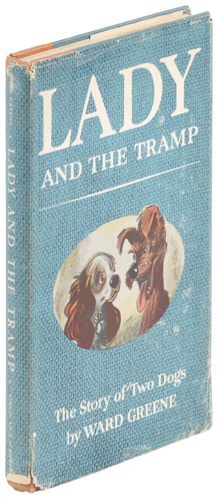 The Lady and the Tramp by Ward Greene, Illustrated by Joe G. Rinaldi, First Edition in Original Dust Jacket, [1953] - The Great Republic