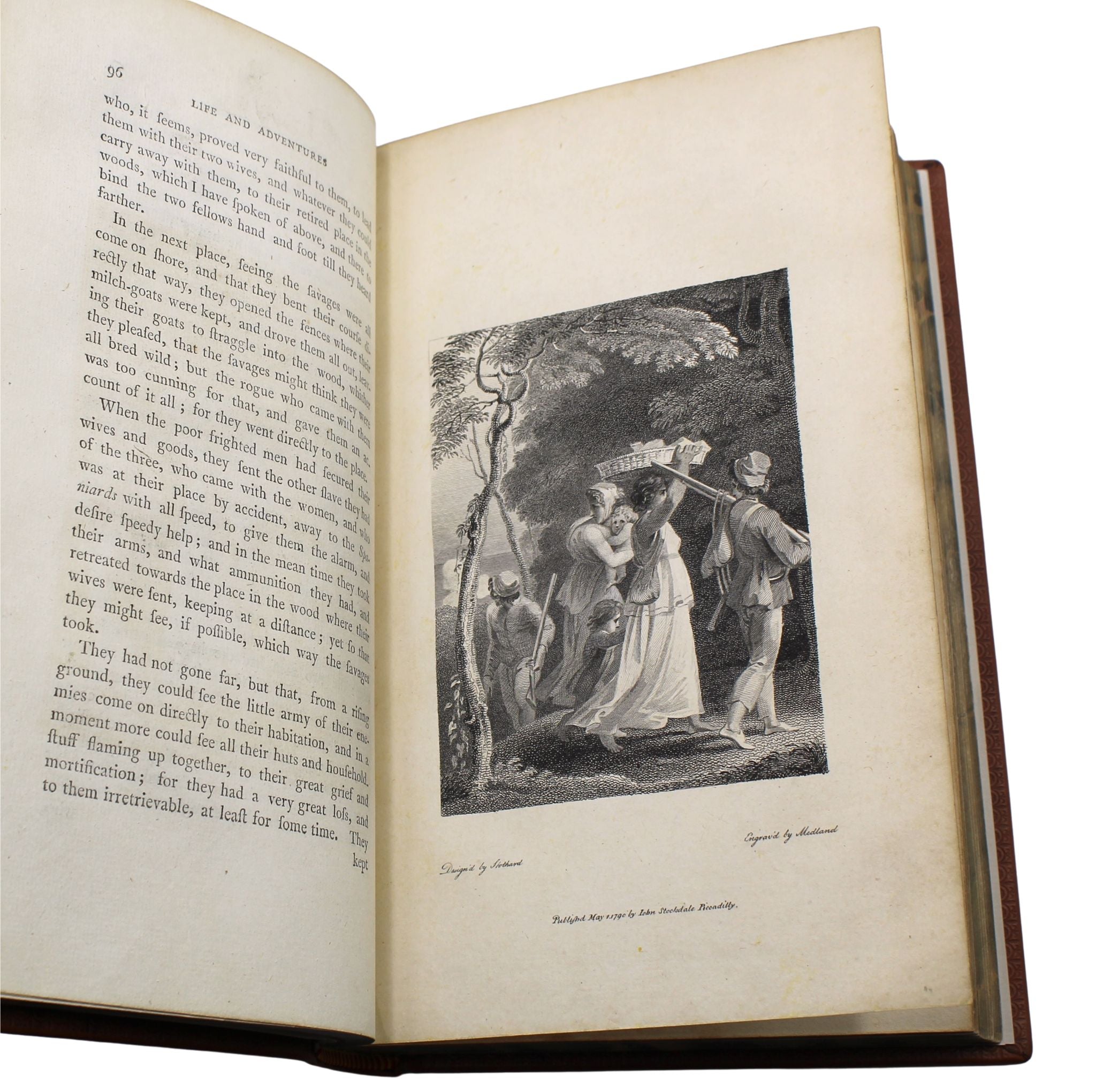 The Life and Strange Surprizing Adventures of Robinson Crusoe [with] The Farther Adventures of Robinson Crusoe by Daniel Defoe, Two Volumes, 1790 - The Great Republic