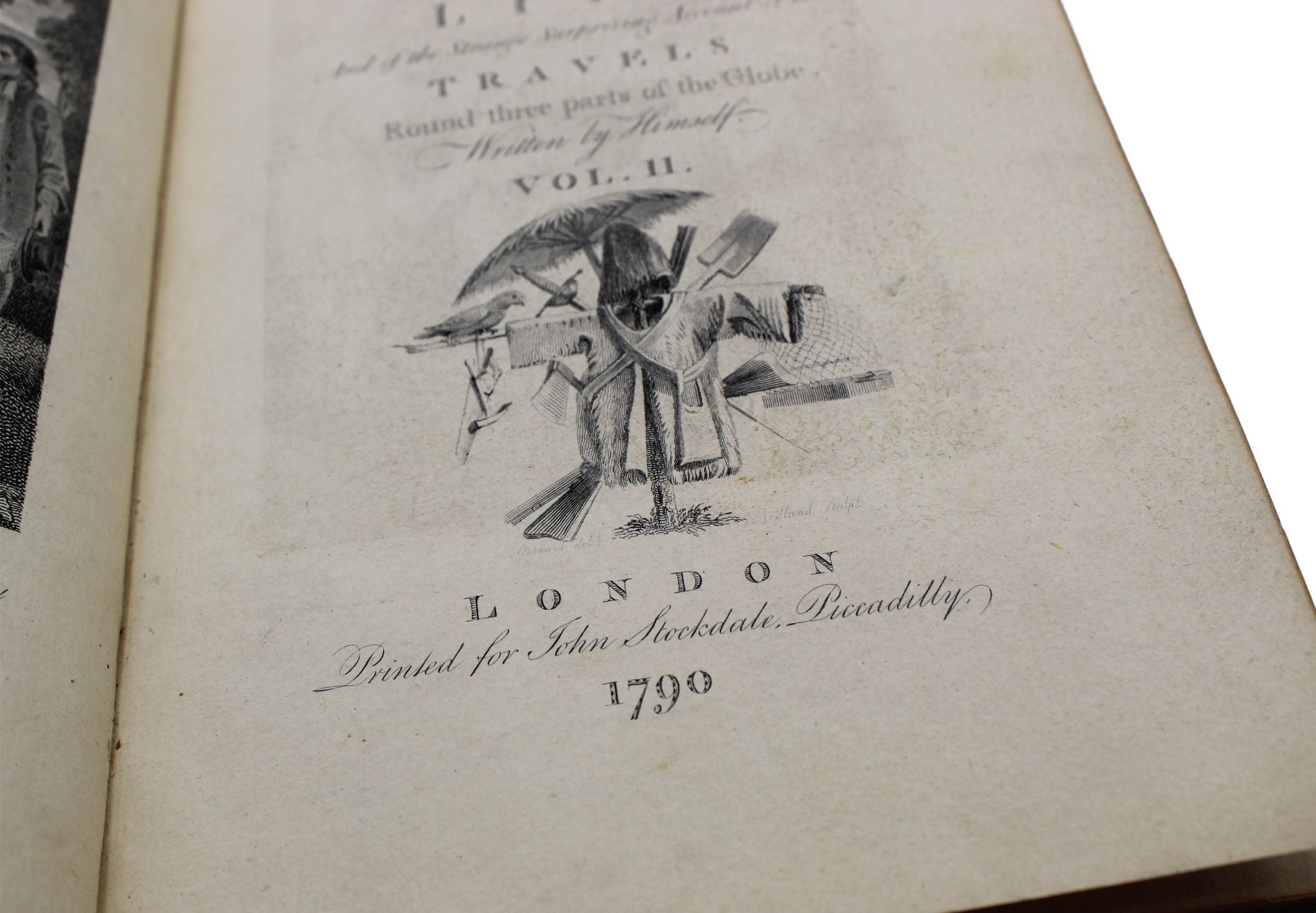 The Life and Strange Surprizing Adventures of Robinson Crusoe [with] The Farther Adventures of Robinson Crusoe by Daniel Defoe, Two Volumes, 1790 - The Great Republic