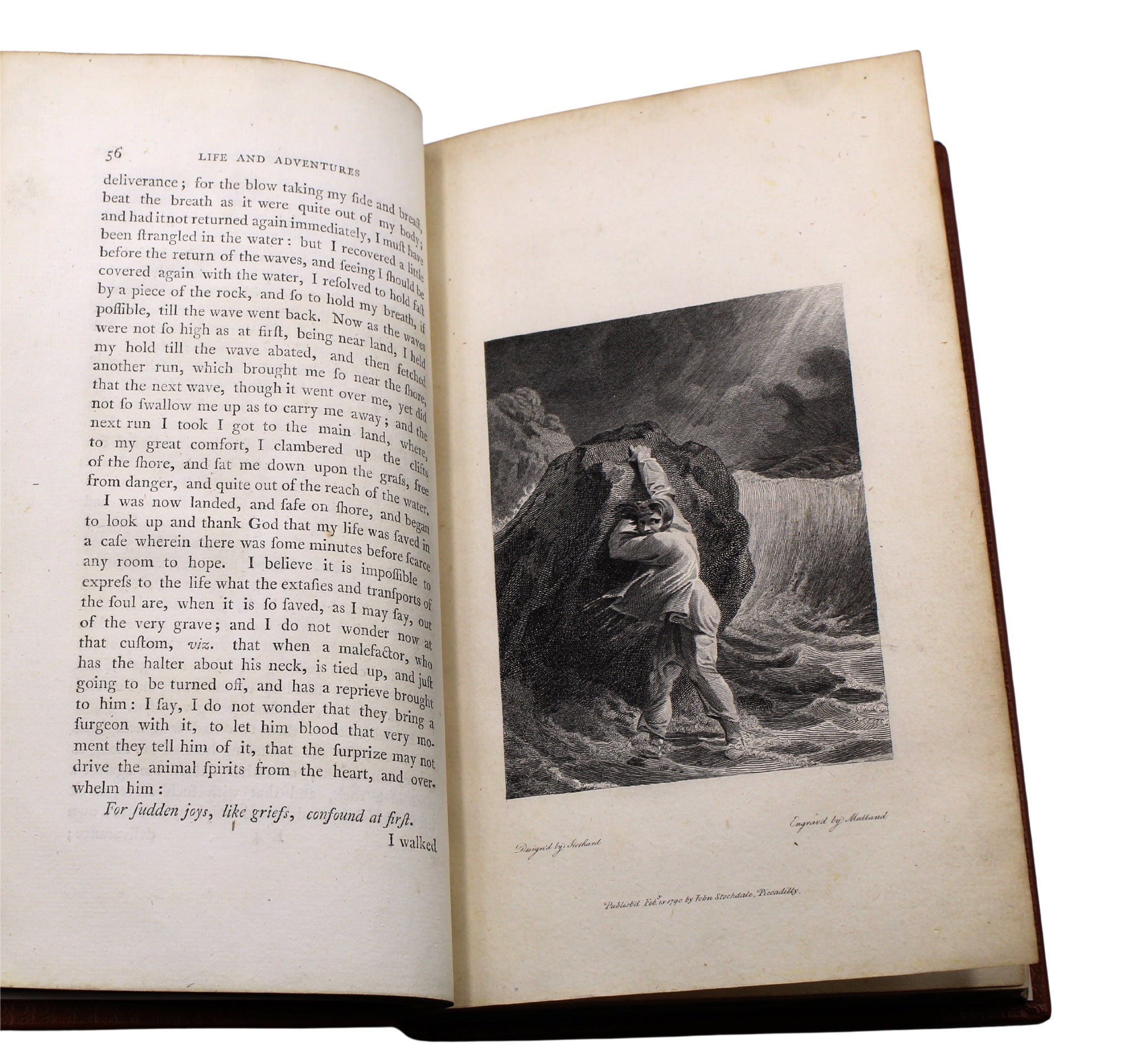 The Life and Strange Surprizing Adventures of Robinson Crusoe [with] The Farther Adventures of Robinson Crusoe by Daniel Defoe, Two Volumes, 1790 - The Great Republic