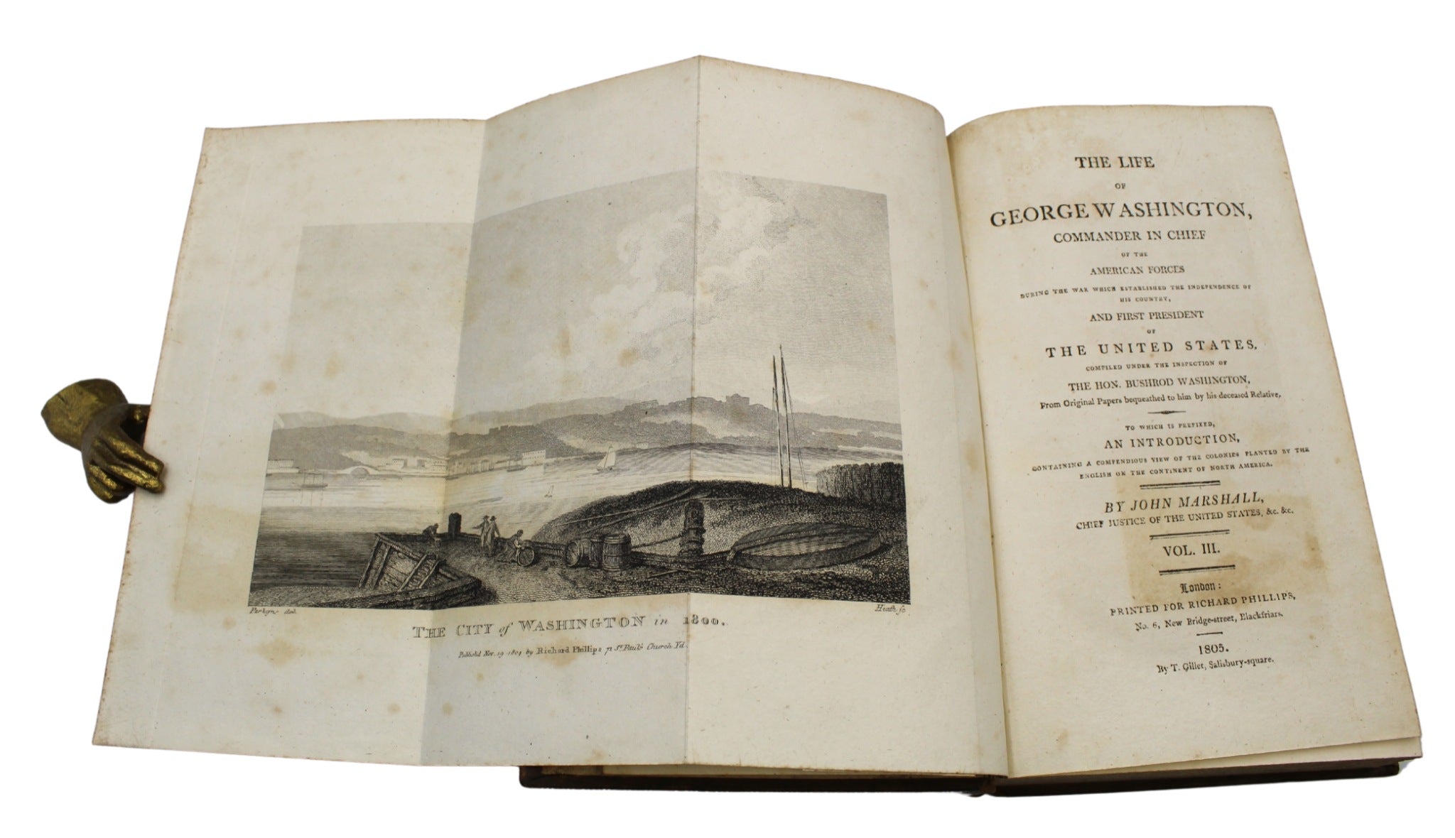 The Life of George Washington by John Marshall, First English Edition, Five Volume Set, 1804 - 1807 - The Great Republic