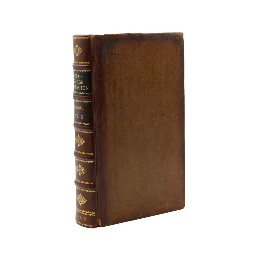 The Life of George Washington, Inscribed by John Marshall, Second Edition, in Two Volumes, 1832, with Accompanying Atlas to Marshall’s Life of Washington, 1832 - The Great Republic