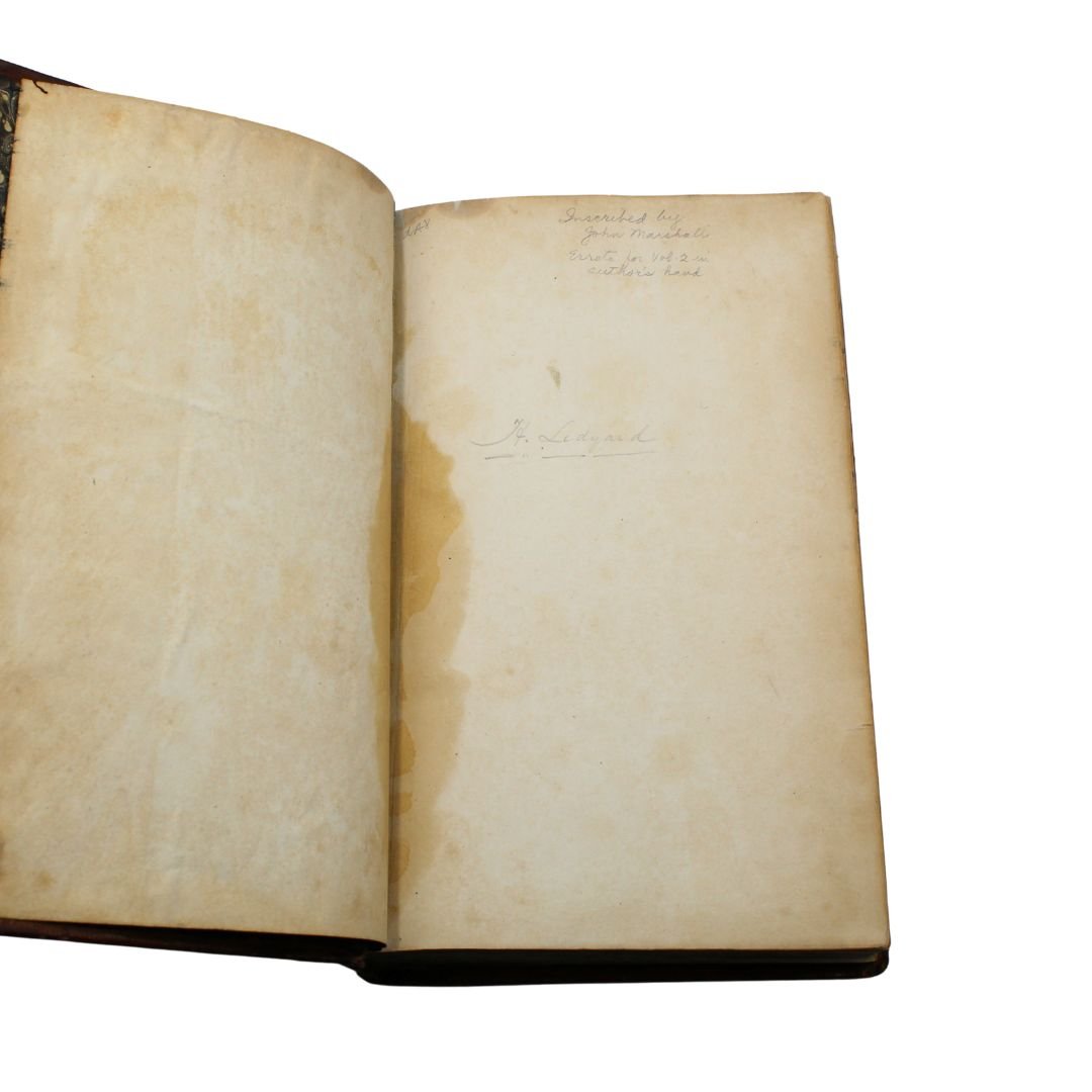 The Life of George Washington, Inscribed by John Marshall, Second Edition, in Two Volumes, 1832, with Accompanying Atlas to Marshall’s Life of Washington, 1832 - The Great Republic
