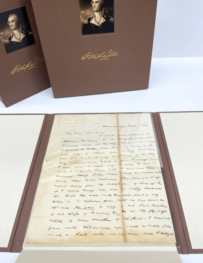 The Life of George Washington, Inscribed by John Marshall, Second Edition, in Two Volumes, 1832, with Accompanying Atlas to Marshall’s Life of Washington, 1832 - The Great Republic