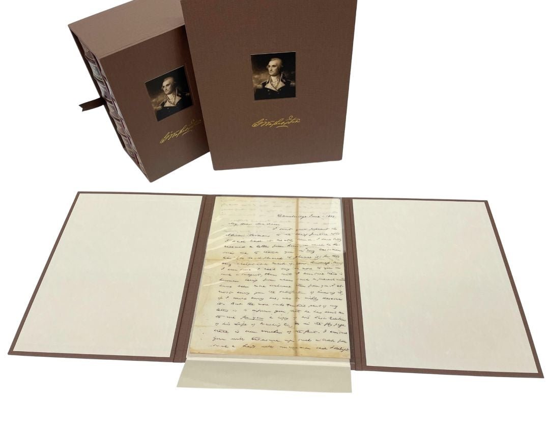 The Life of George Washington, Inscribed by John Marshall, Second Edition, in Two Volumes, 1832, with Accompanying Atlas to Marshall’s Life of Washington, 1832 - The Great Republic