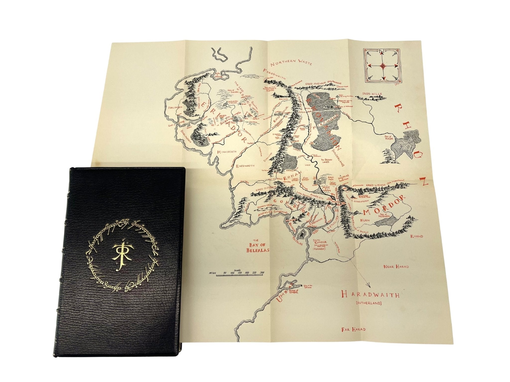 The Lord of the Rings Trilogy by J.R.R. Tolkien, Three Volume Set, First Editions, Fifth Impressions, 1956, 1957,1959 - The Great Republic
