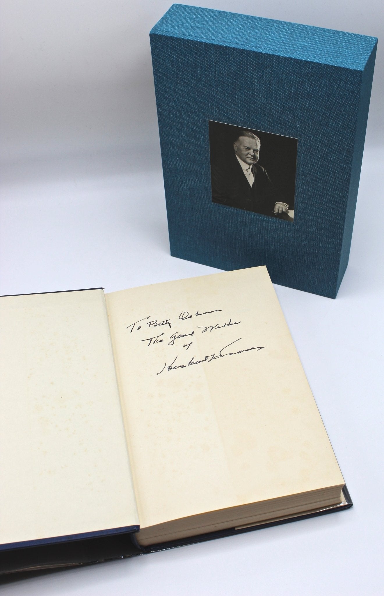 The Ordeal of Woodrow Wilson, Signed by Herbert Hoover, Sixth Printing, 1958 - The Great Republic