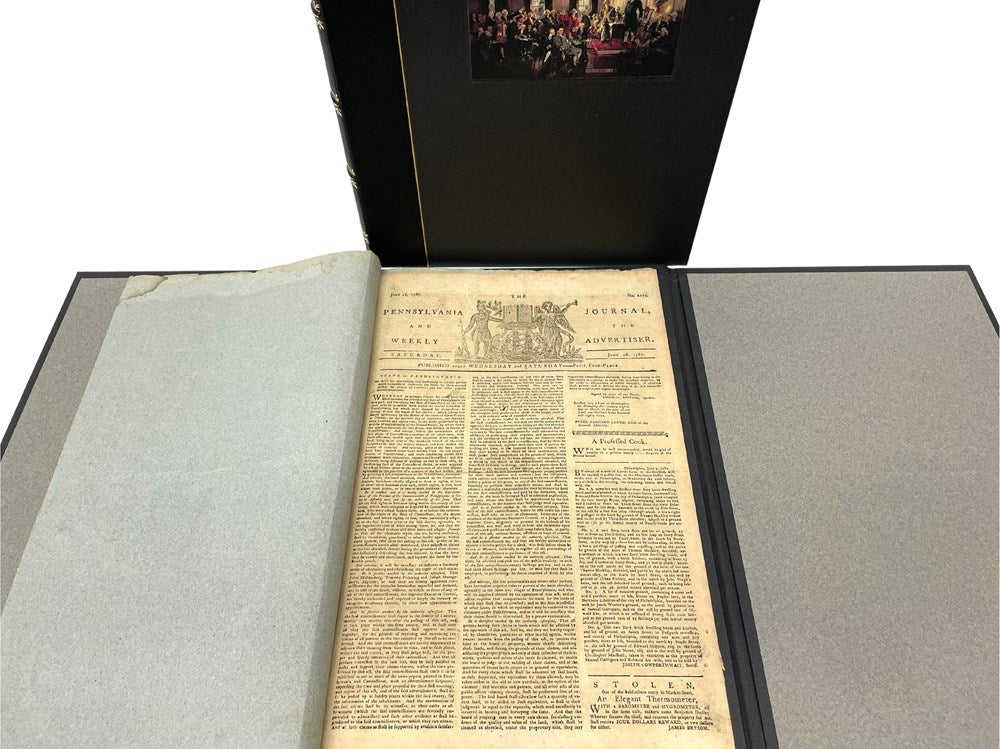 The Pennsylvania Journal and The Weekly Advertiser, with Coverage of the Constitutional Convention in Philadelphia, Issued June 16, 1787 - The Great Republic