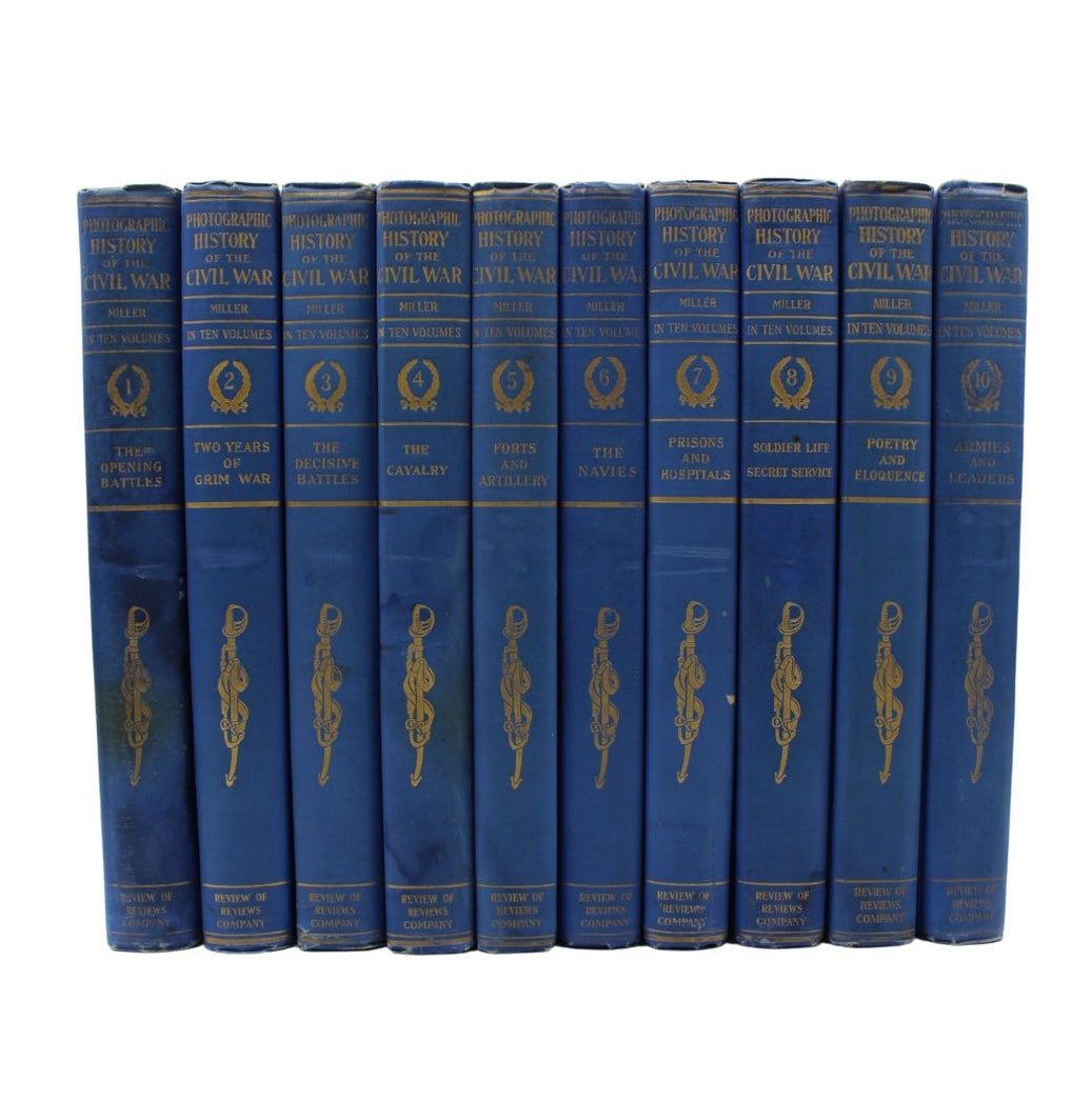 高い信頼 厚い信頼 Photographic The History Volumes Ten in War Civil the of 洋書