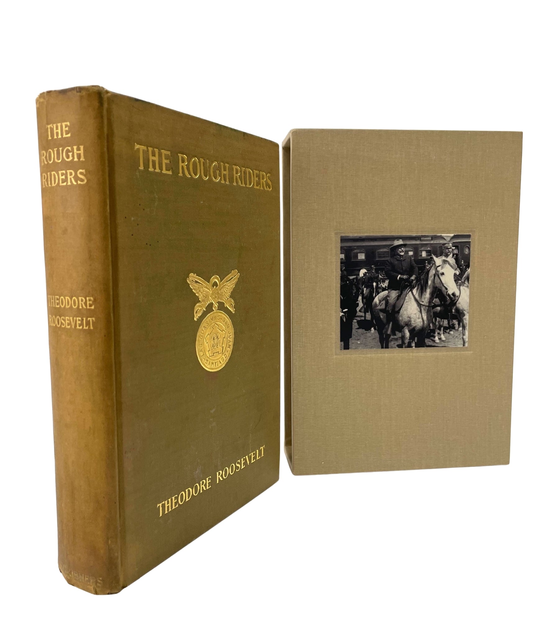 The Rough Riders by Theodore Roosevelt, First Edition, in Original Boards, 1899 - The Great Republic