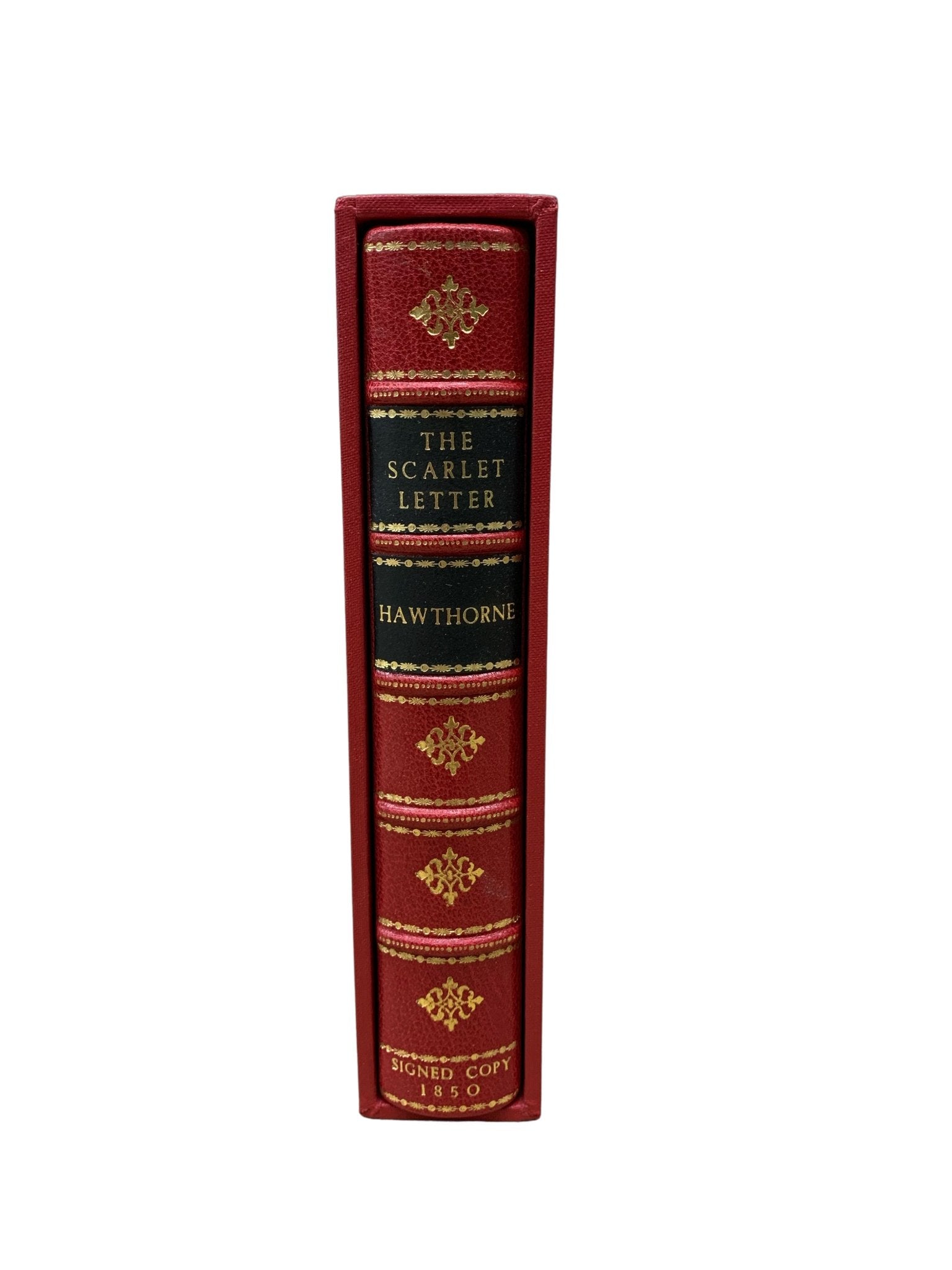 The Scarlet Letter: A Romance, by Nathaniel Hawthorne, Second Edition Printing, with Tipped - In Signature, 1850 - The Great Republic