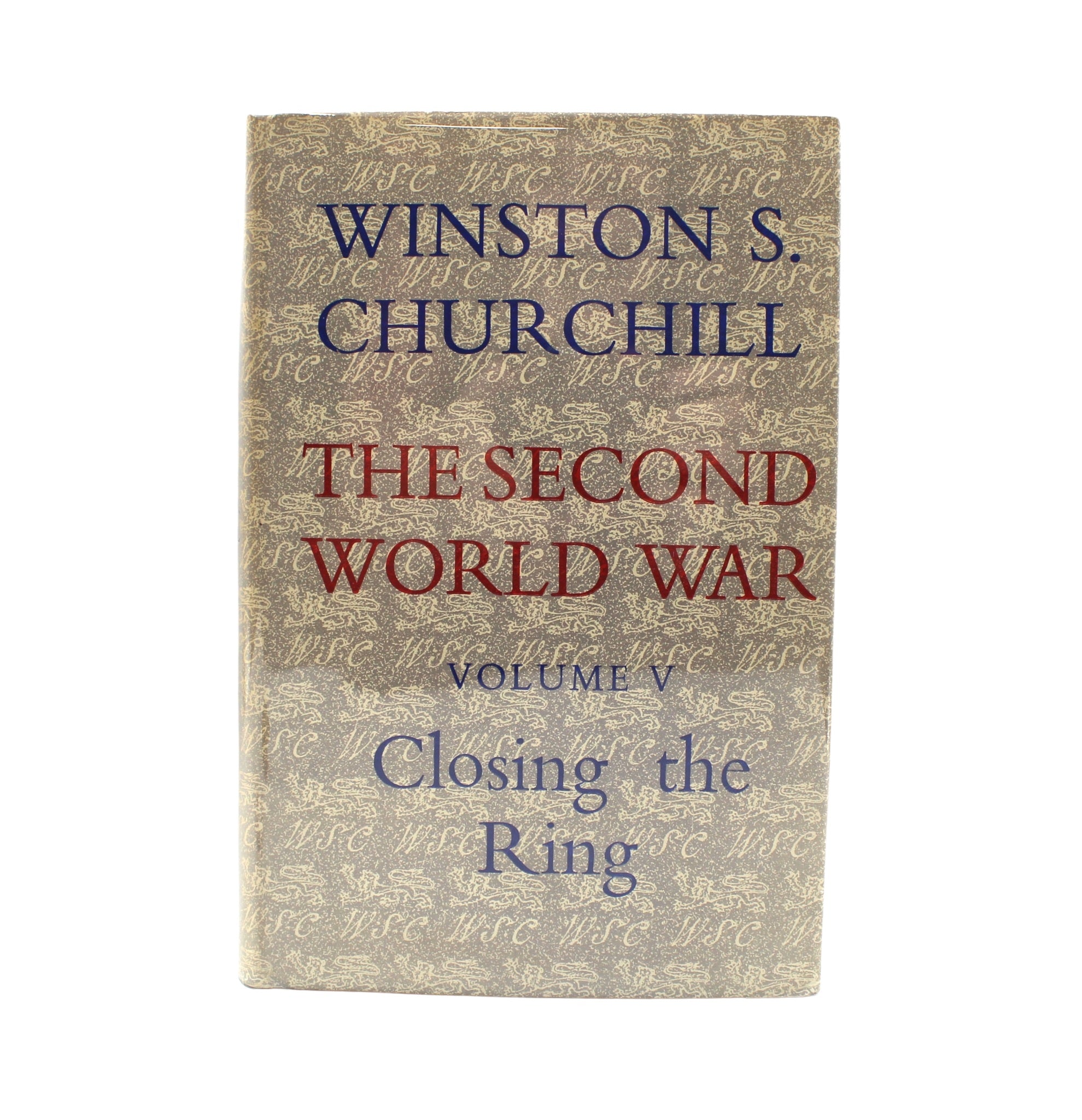 The Second World War by Winston Churchill, First Edition, Six Volume Set, in Original Dust Jackets, 1948 - 1954 - The Great Republic