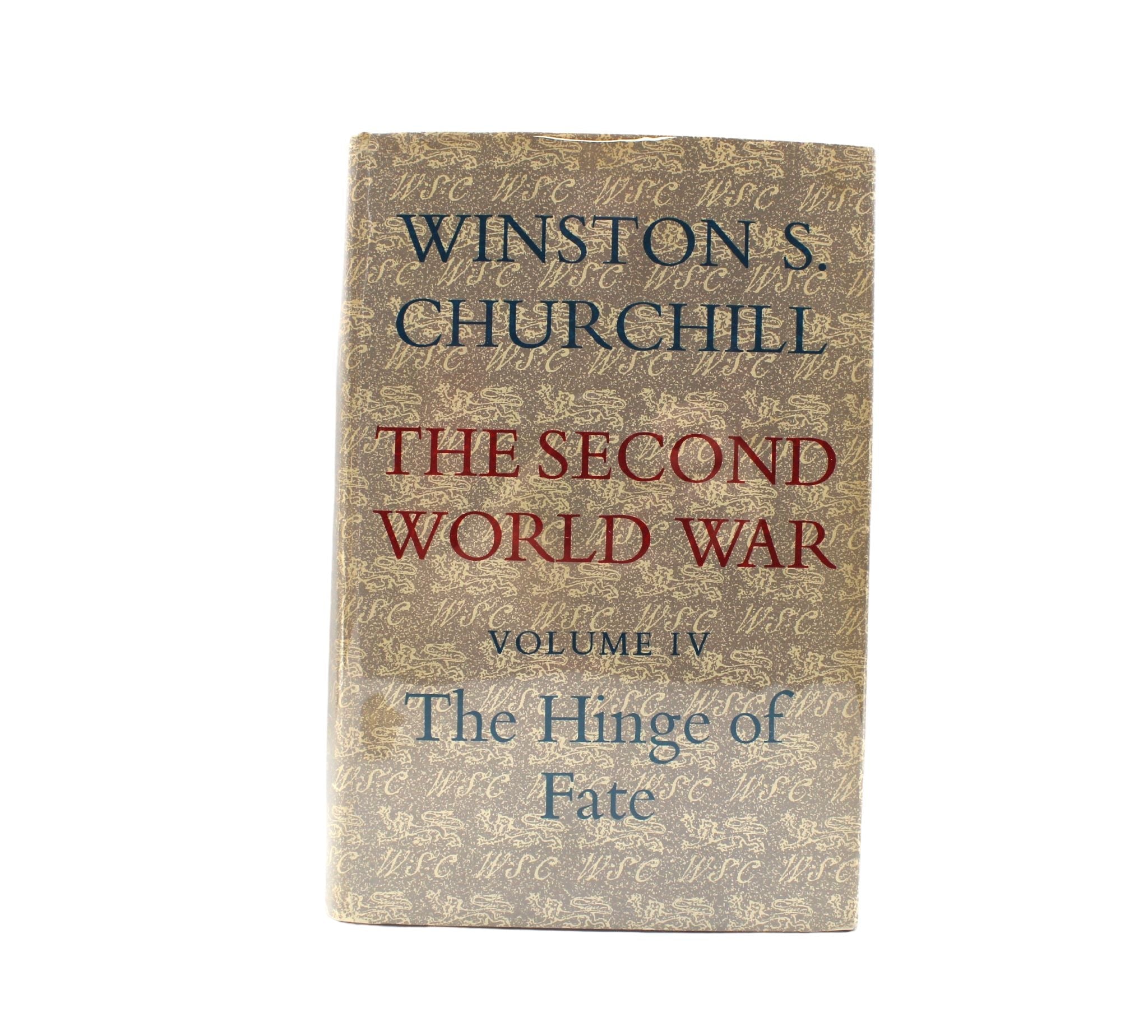 The Second World War by Winston Churchill, First Edition, Six Volume Set, in Original Dust Jackets, 1948 - 1954 - The Great Republic