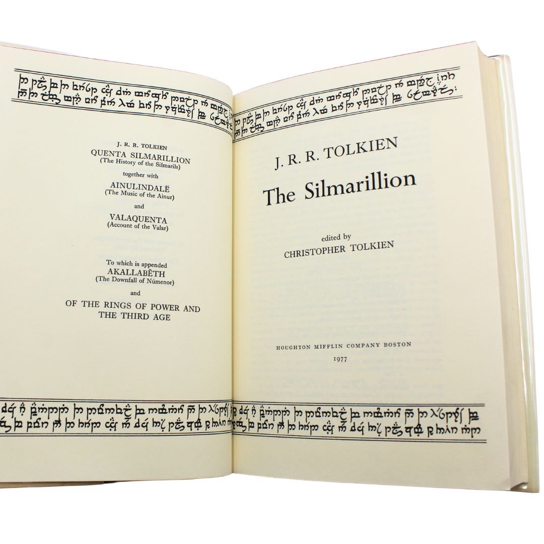 The Silmarillion by J. R. R. Tolkien, First U.S. Edition, First Printing, in Original Dust Jacket, 1977 - The Great Republic