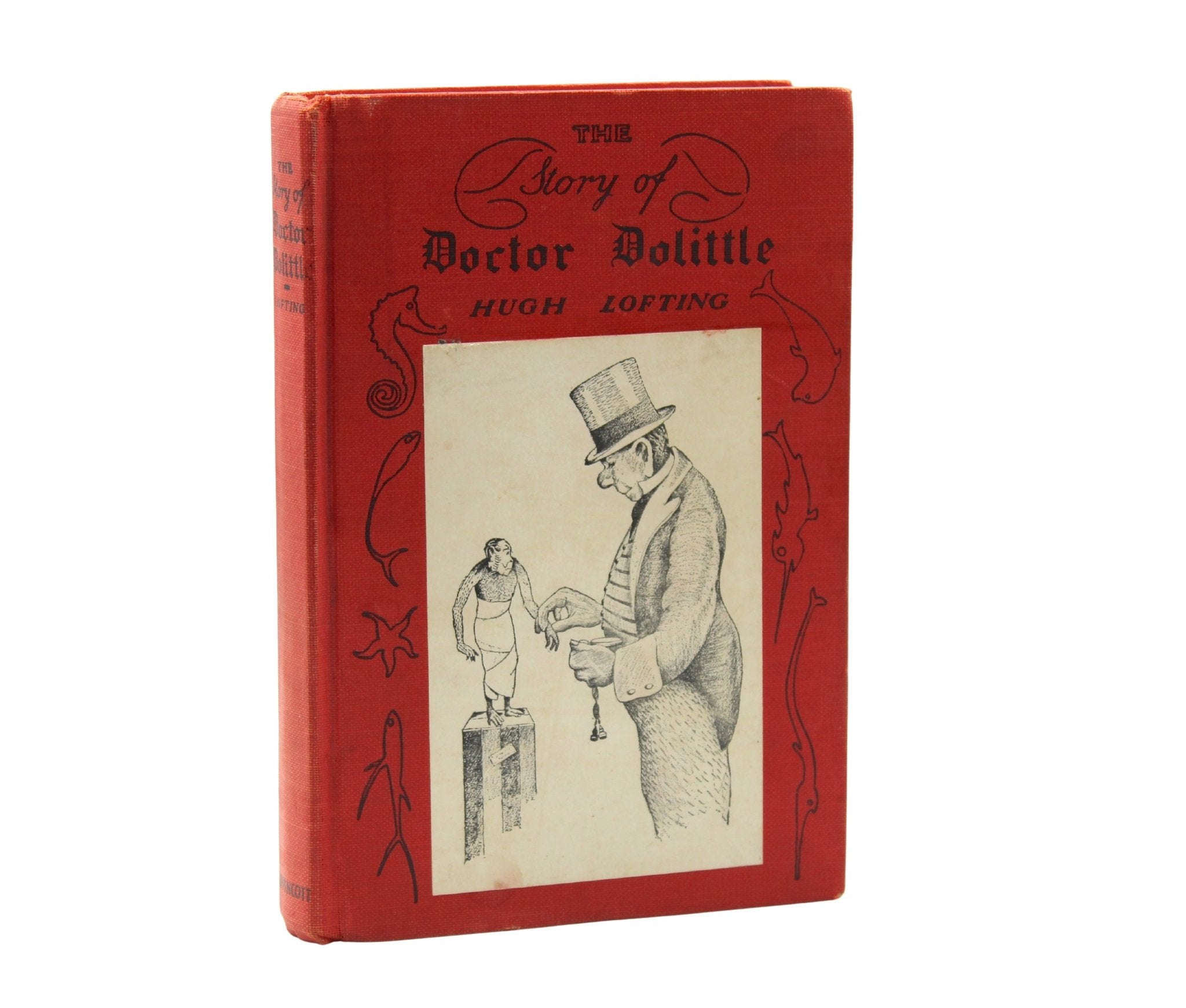 The Story of Doctor Dolittle by Hugh Lofting, Illustrated, First Edition, Later Printing, 1948 - The Great Republic