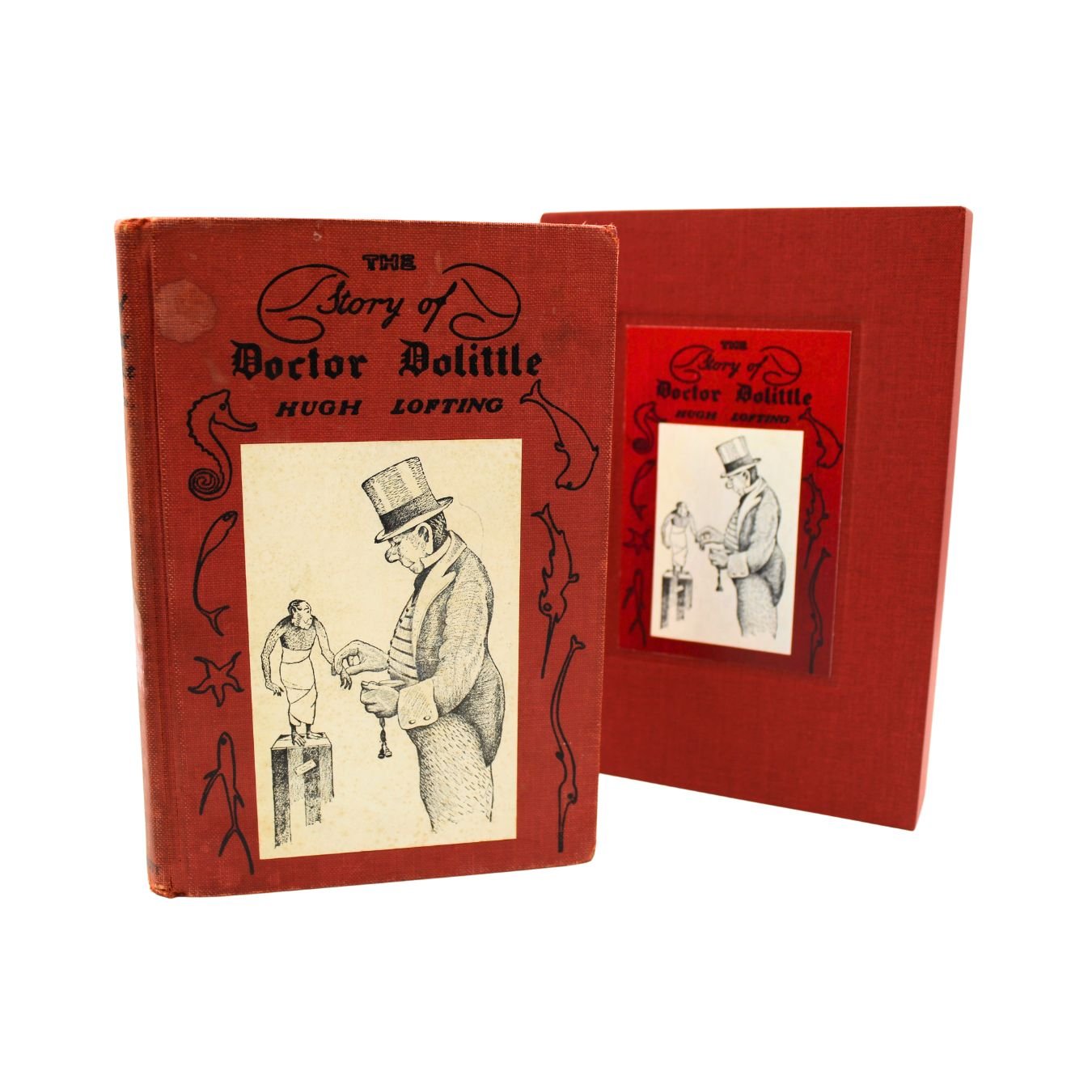 The Story of Doctor Doolittle by Hugh Lofting, Illustrated, First Edition, Later Printing, 1948 - The Great Republic