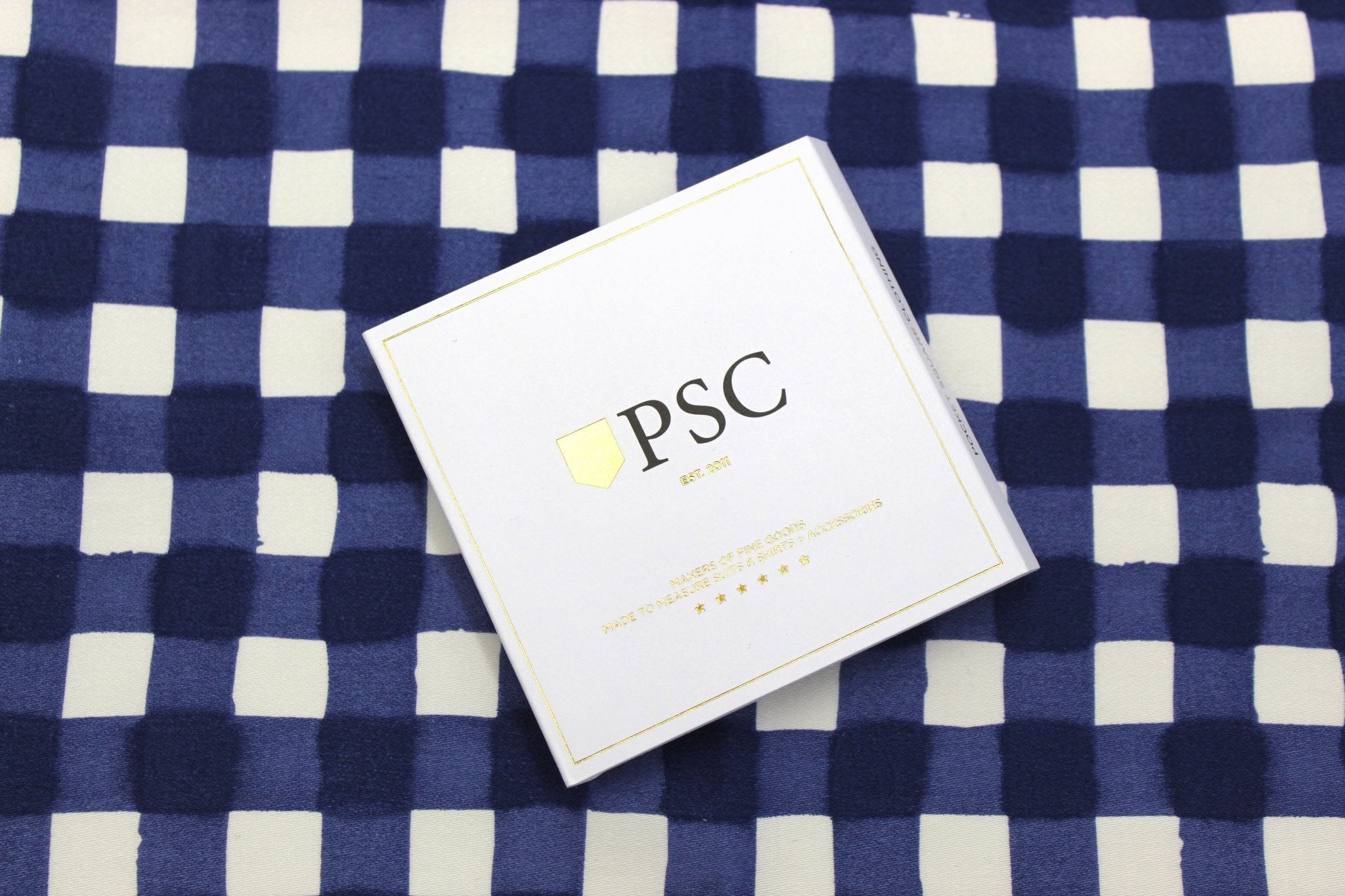 The Sutton Plaid Pocket Square - The Great Republic