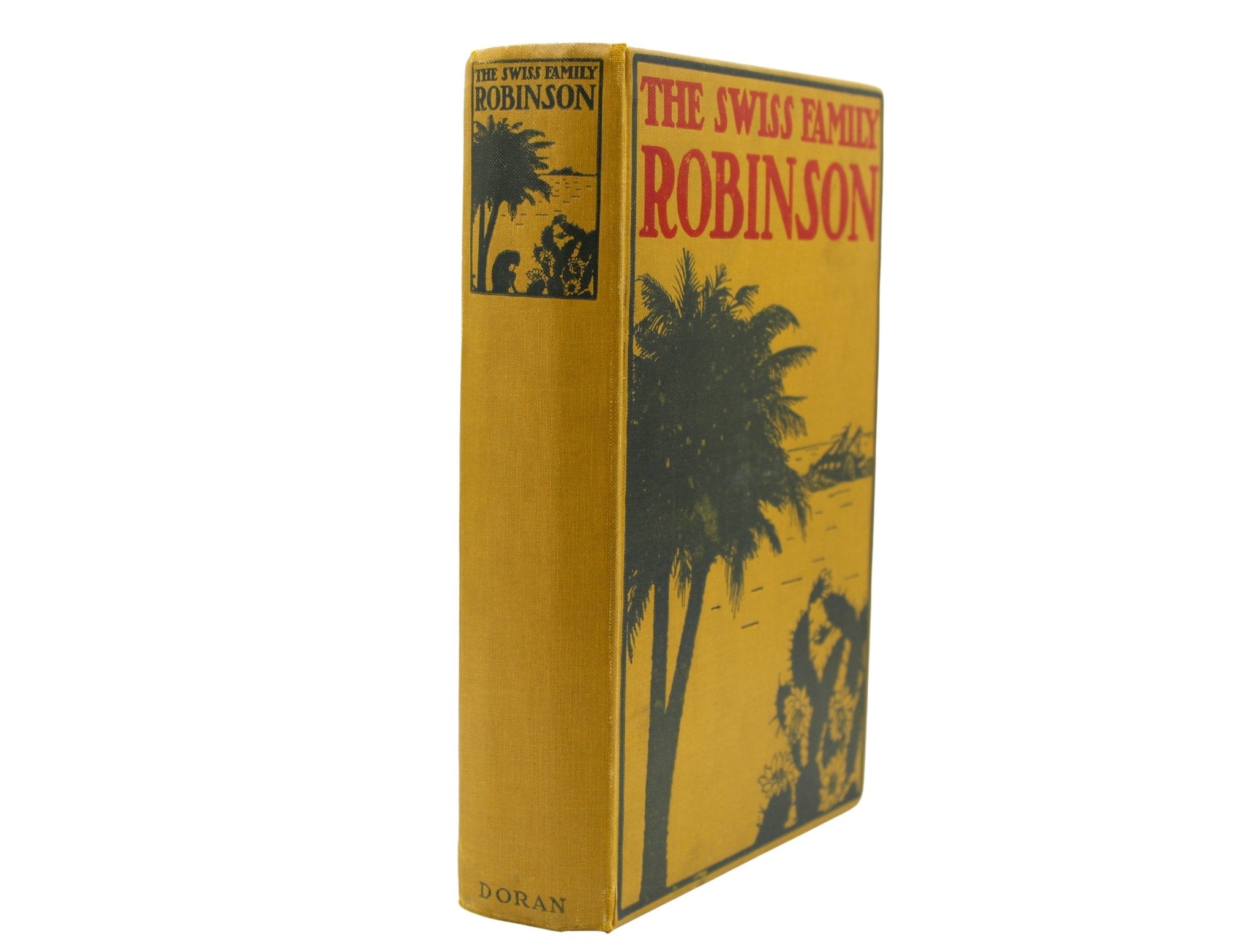 The Swiss Family Robinson by Johann David Wyss, Illustrated by T. H. Robinson, [n.d.] - The Great Republic