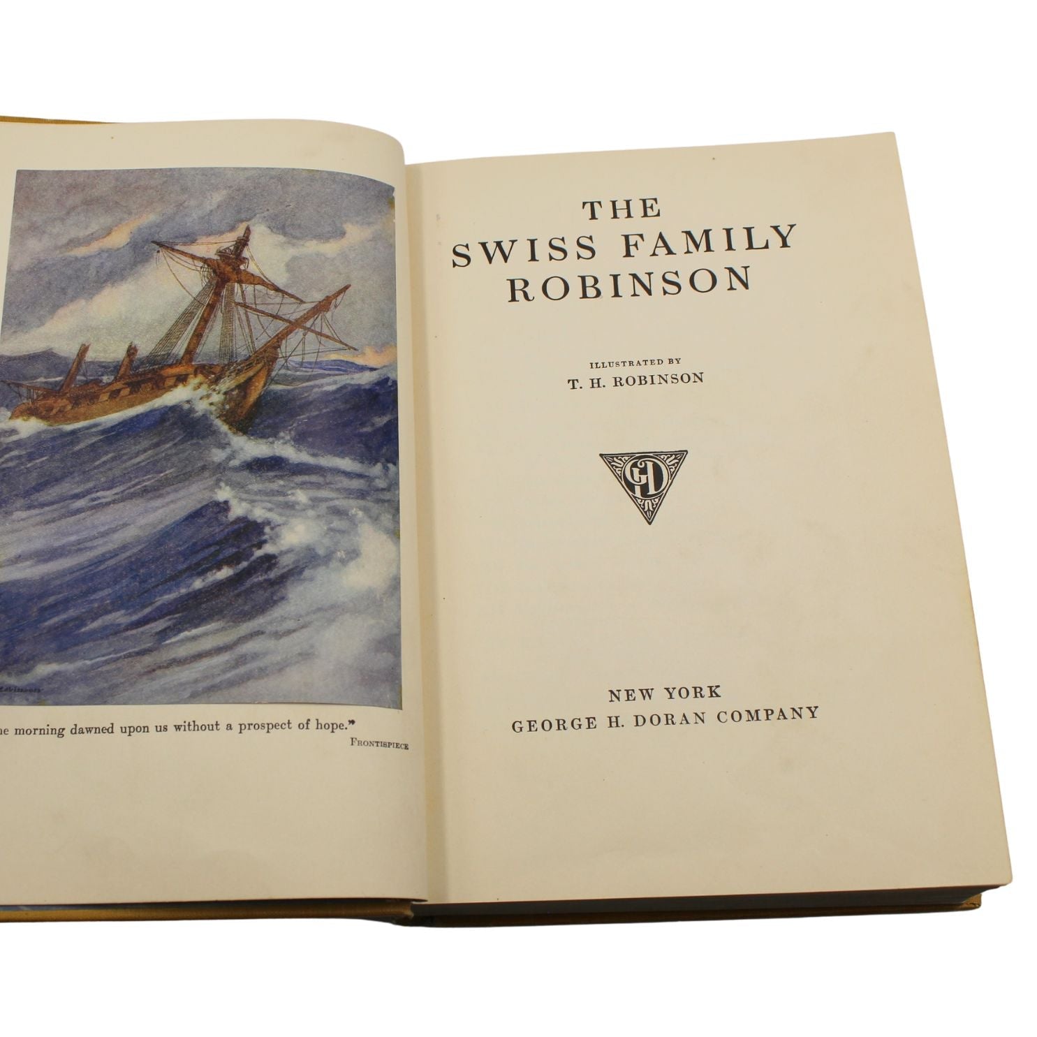 The Swiss Family Robinson by Johann David Wyss, Illustrated by T. H. Robinson, [n.d.] - The Great Republic