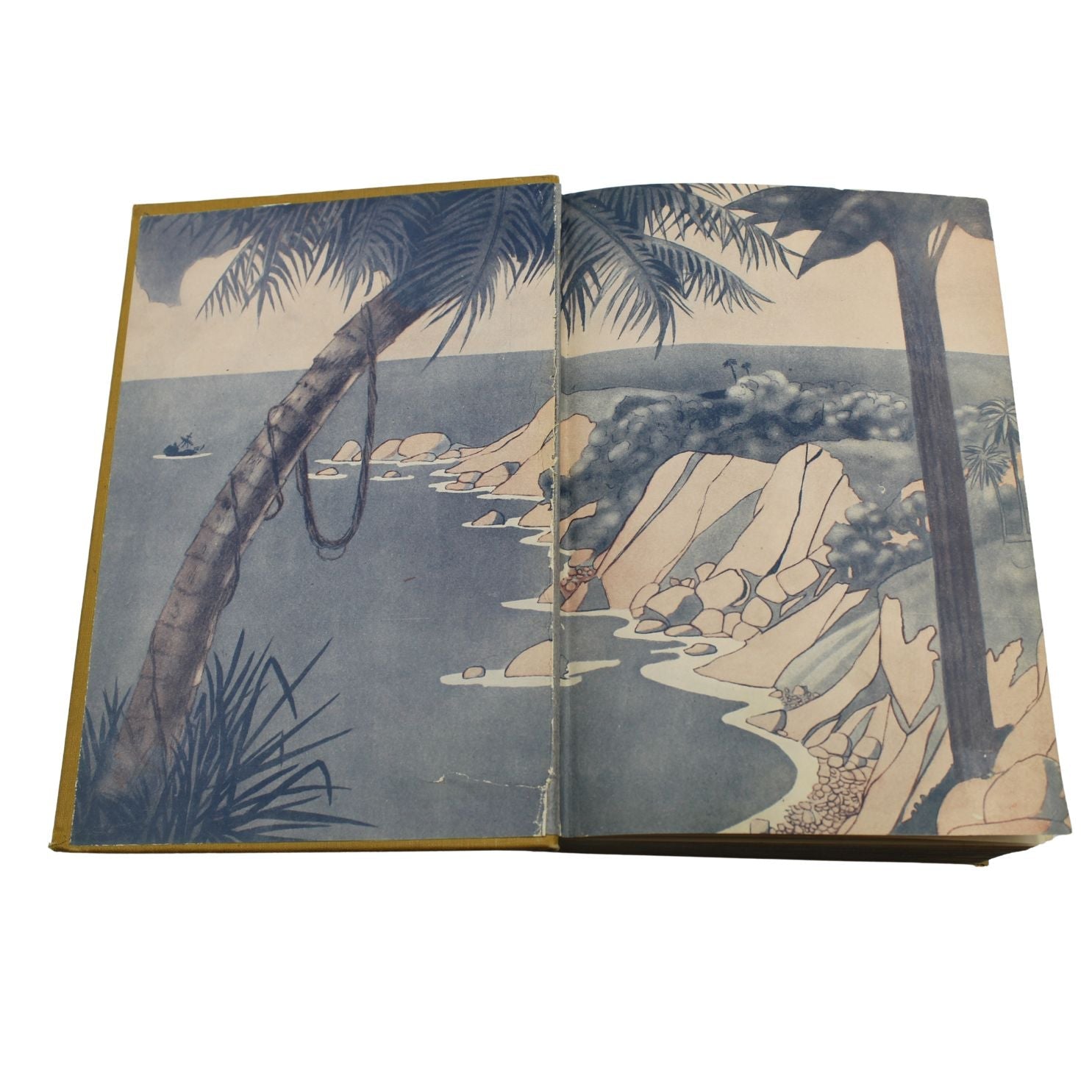 The Swiss Family Robinson by Johann David Wyss, Illustrated by T. H. Robinson, [n.d.] - The Great Republic