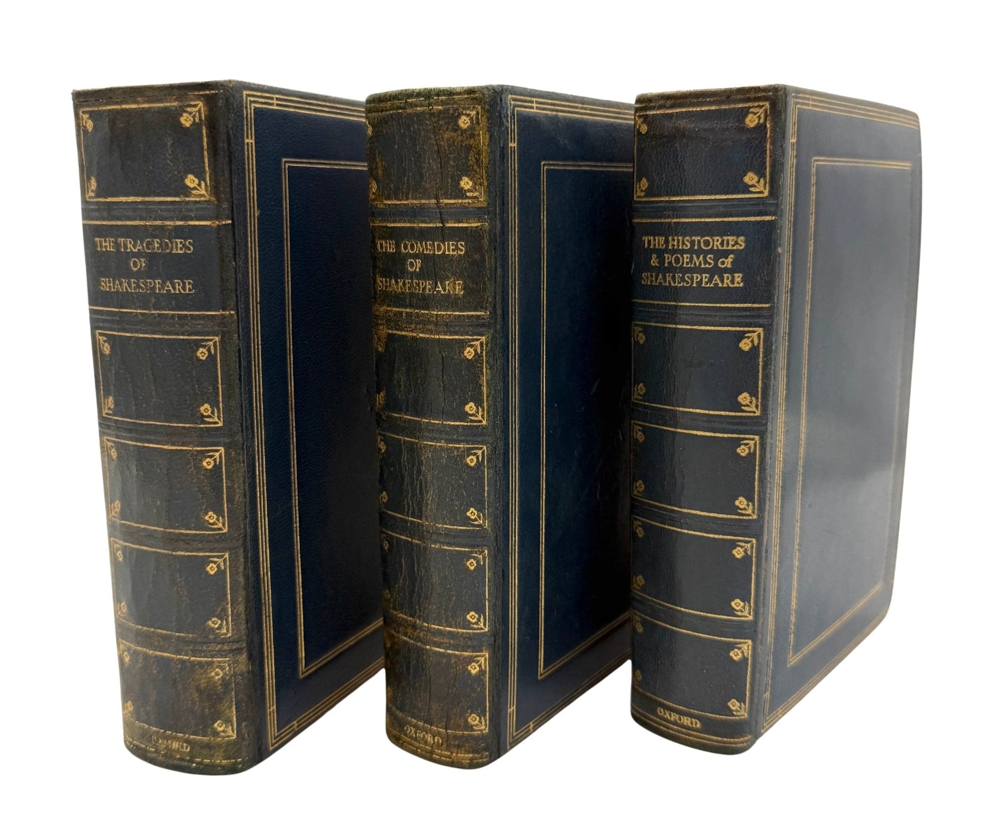 The Tragedies, Comedies, Histories and Poems of William Shakespeare, Three Volume Set, 1939-41, Wartime Presentation Copy from Her Royal Highness Princess Elizabeth, Gifted May 21, 1943 - The Great Republic