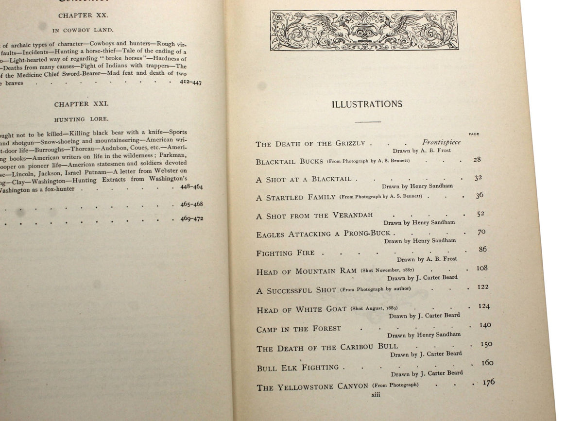The Wilderness Hunter by Theodore Roosevelt, 1893 - The Great Republic