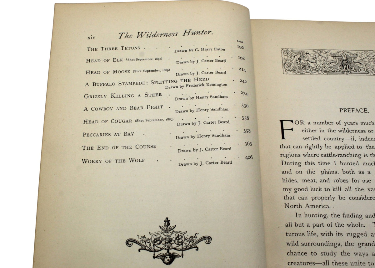 The Wilderness Hunter by Theodore Roosevelt, 1893 - The Great Republic