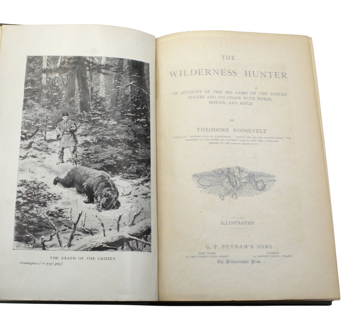 The Wilderness Hunter by Theodore Roosevelt, 1893 - The Great Republic