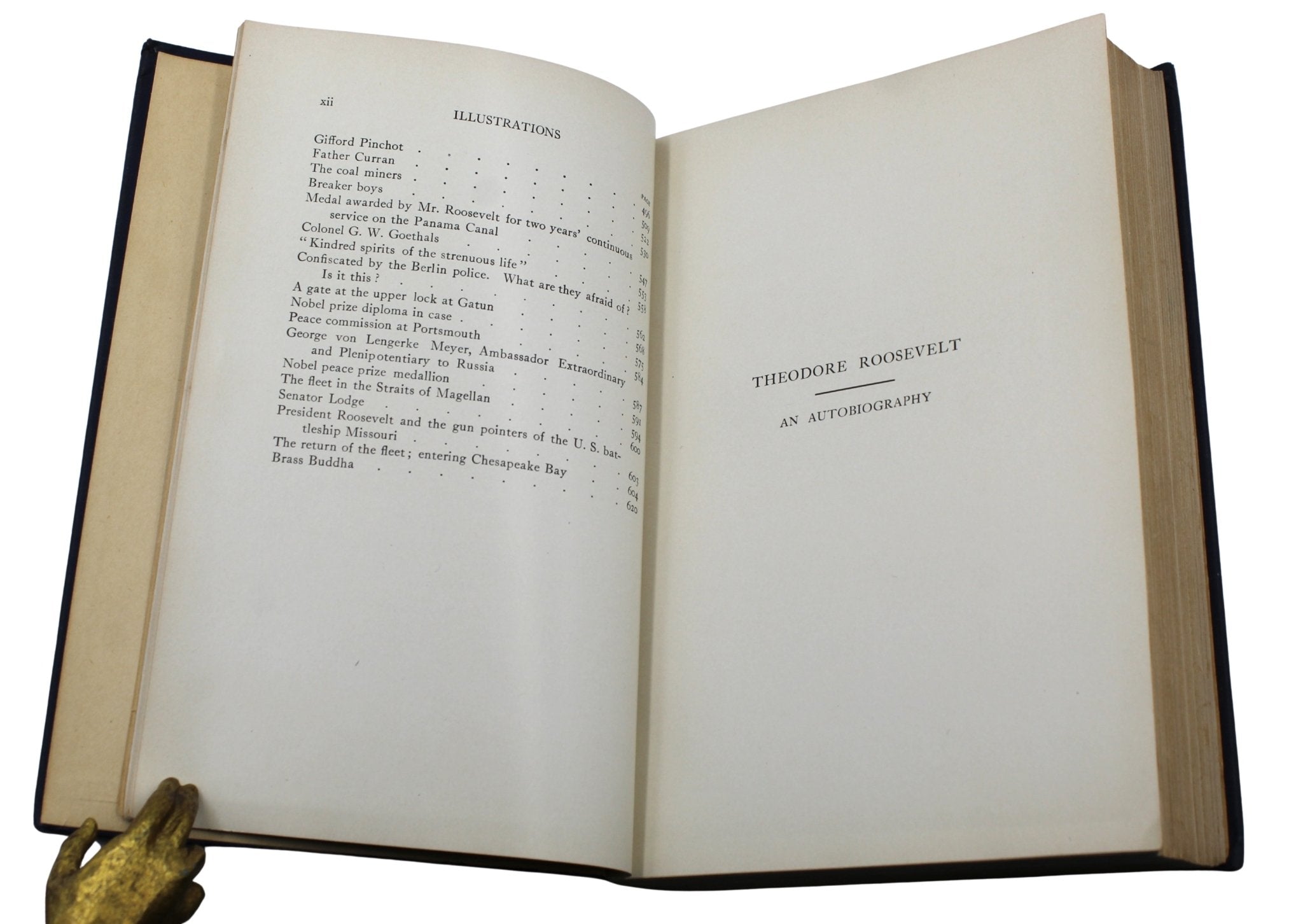 Theodore Roosevelt: An Autobiography by Theodore Roosevelt, First Edition, 1913 - The Great Republic