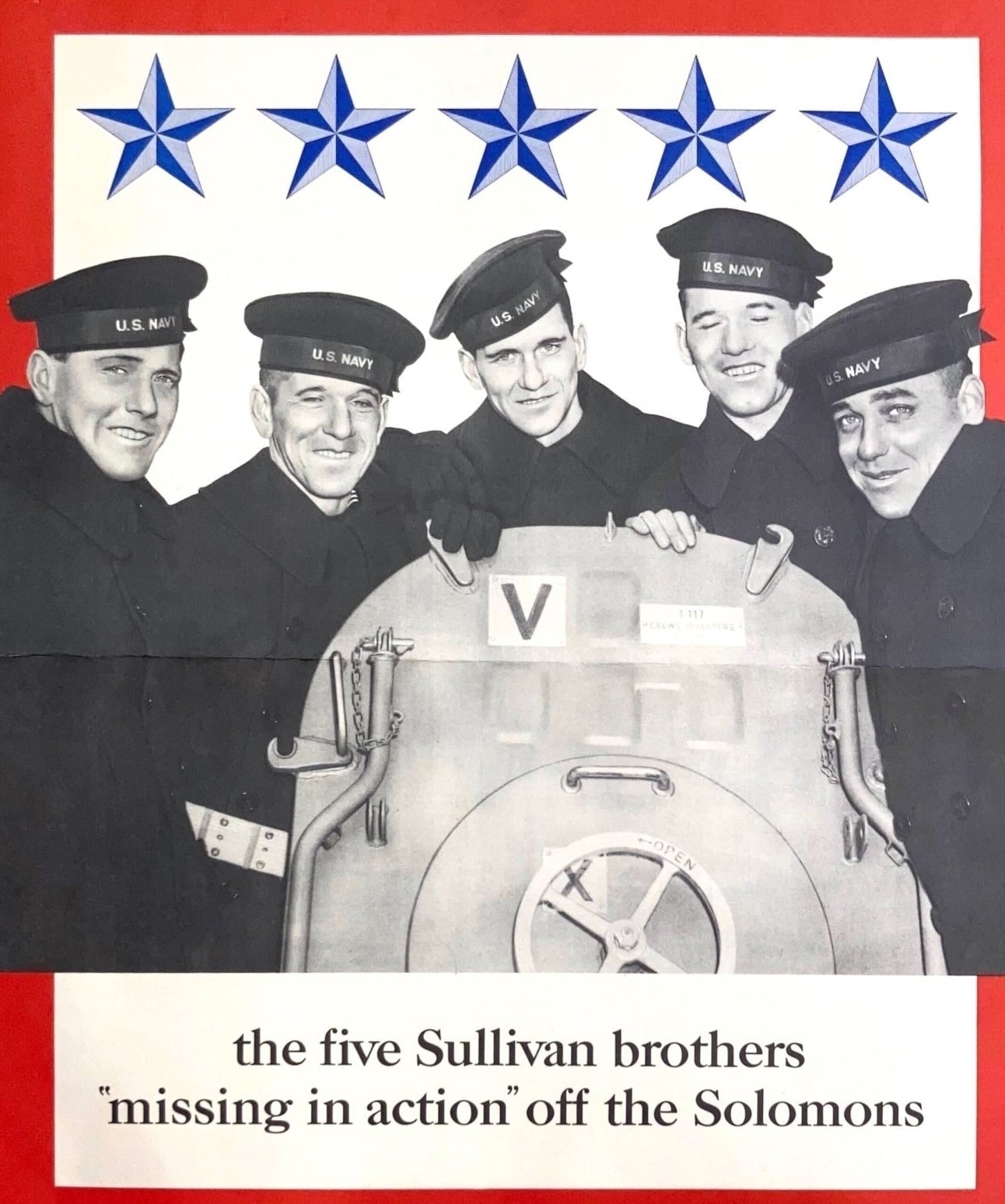 "They Did Their Part" Vintage WWII Poster, 1943 - The Great Republic