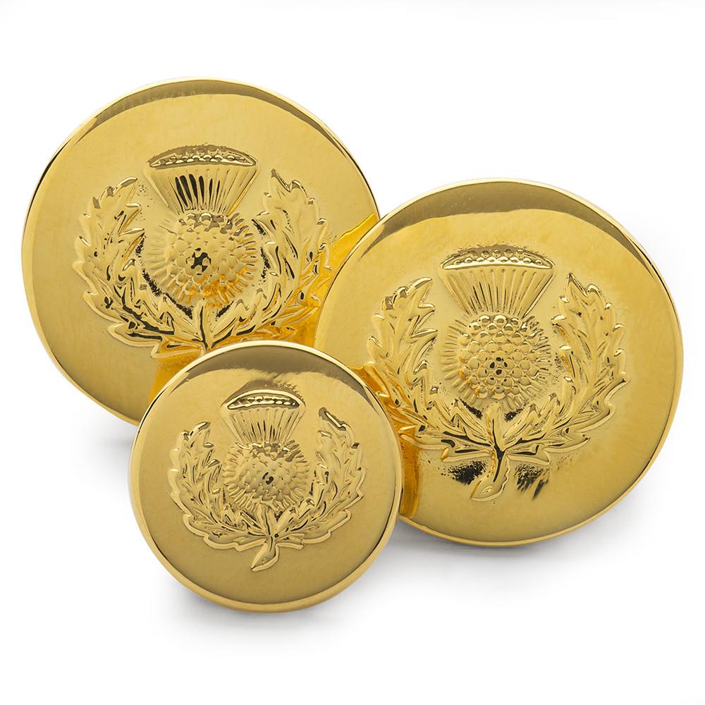 Thistle Double Breasted Jacket Button Set - The Great Republic