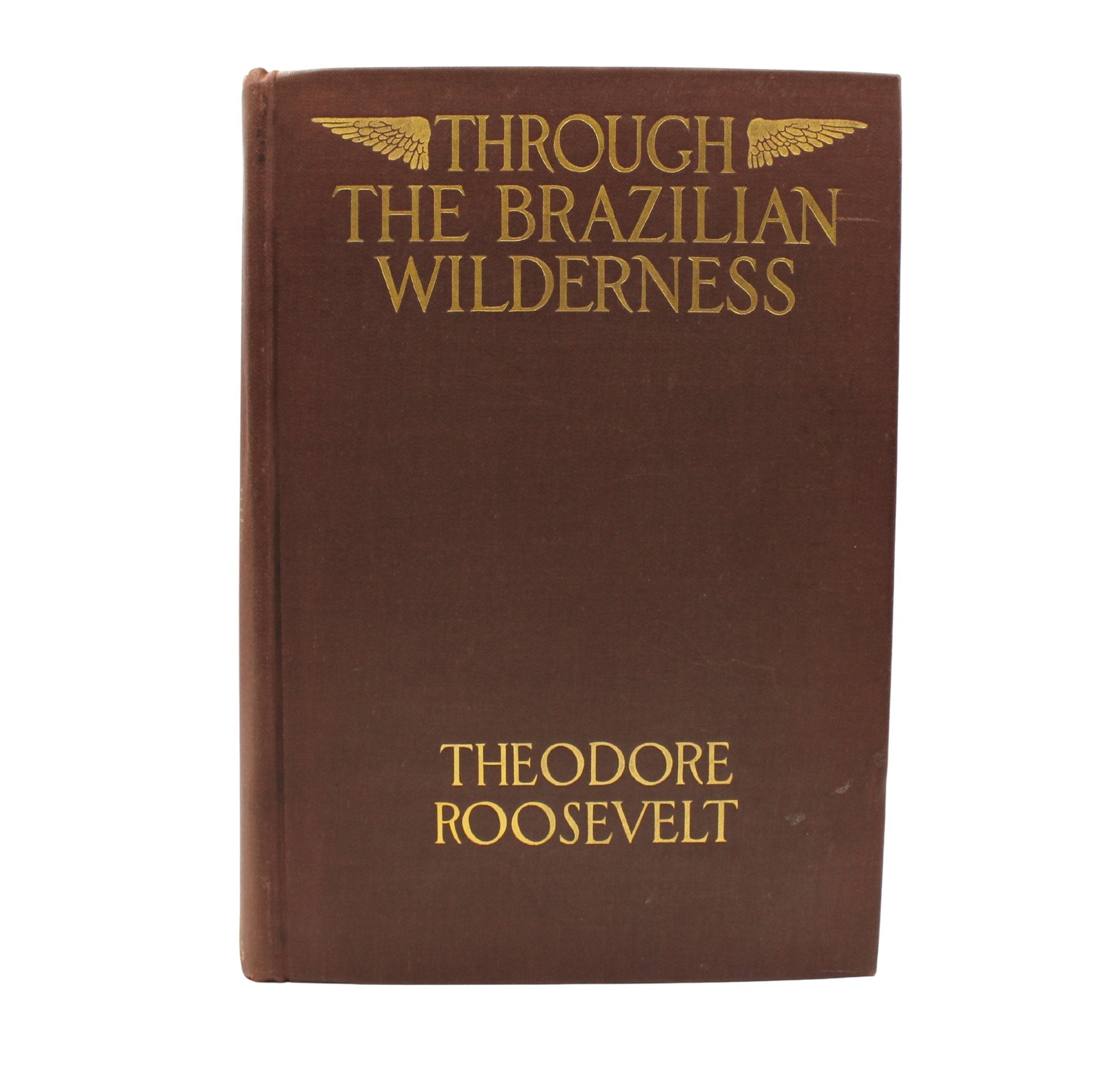 Through the Brazilian Wilderness by Theodore Roosevelt, First Edition, in Original Boards, 1914 - The Great Republic