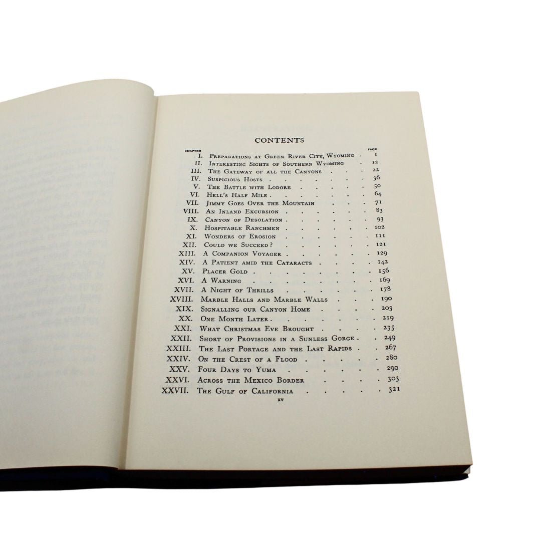 Through the Grand Canyon from Wyoming to Mexico, by Ellsworth L. Kolb, Signed by Emery Kolb, with Dust Jacket, 1963 - The Great Republic